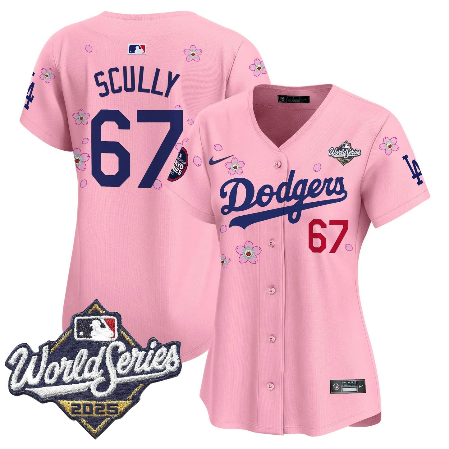 Camisa MLB Women’s 2025 World Series x Tokyo Series Vapor Premier Limited Jersey V2 – Stitched