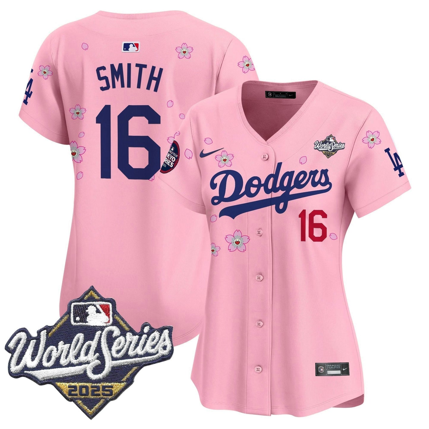 Camisa MLB Women’s 2025 World Series x Tokyo Series Vapor Premier Limited Jersey V2 – Stitched
