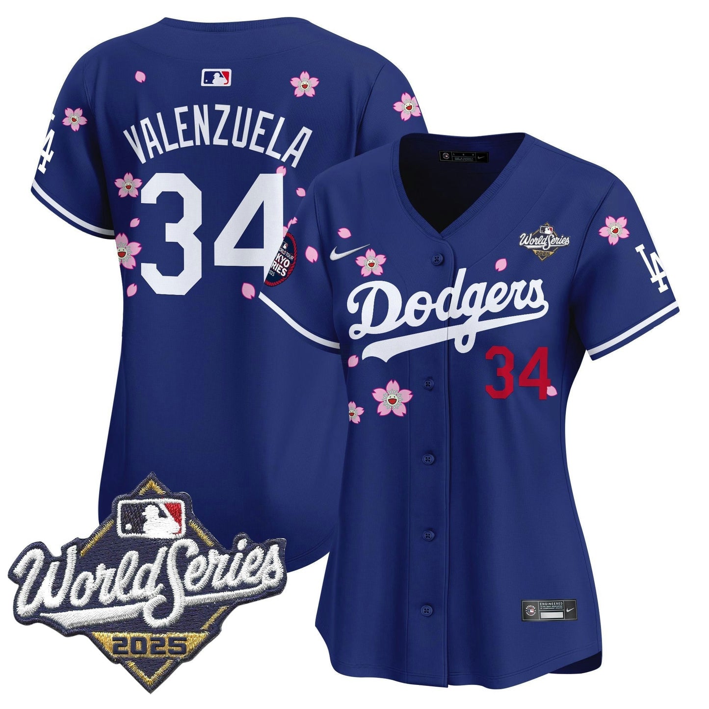 Camisa MLB Women’s 2025 World Series x Tokyo Series Vapor Premier Limited Jersey V2 – Stitched