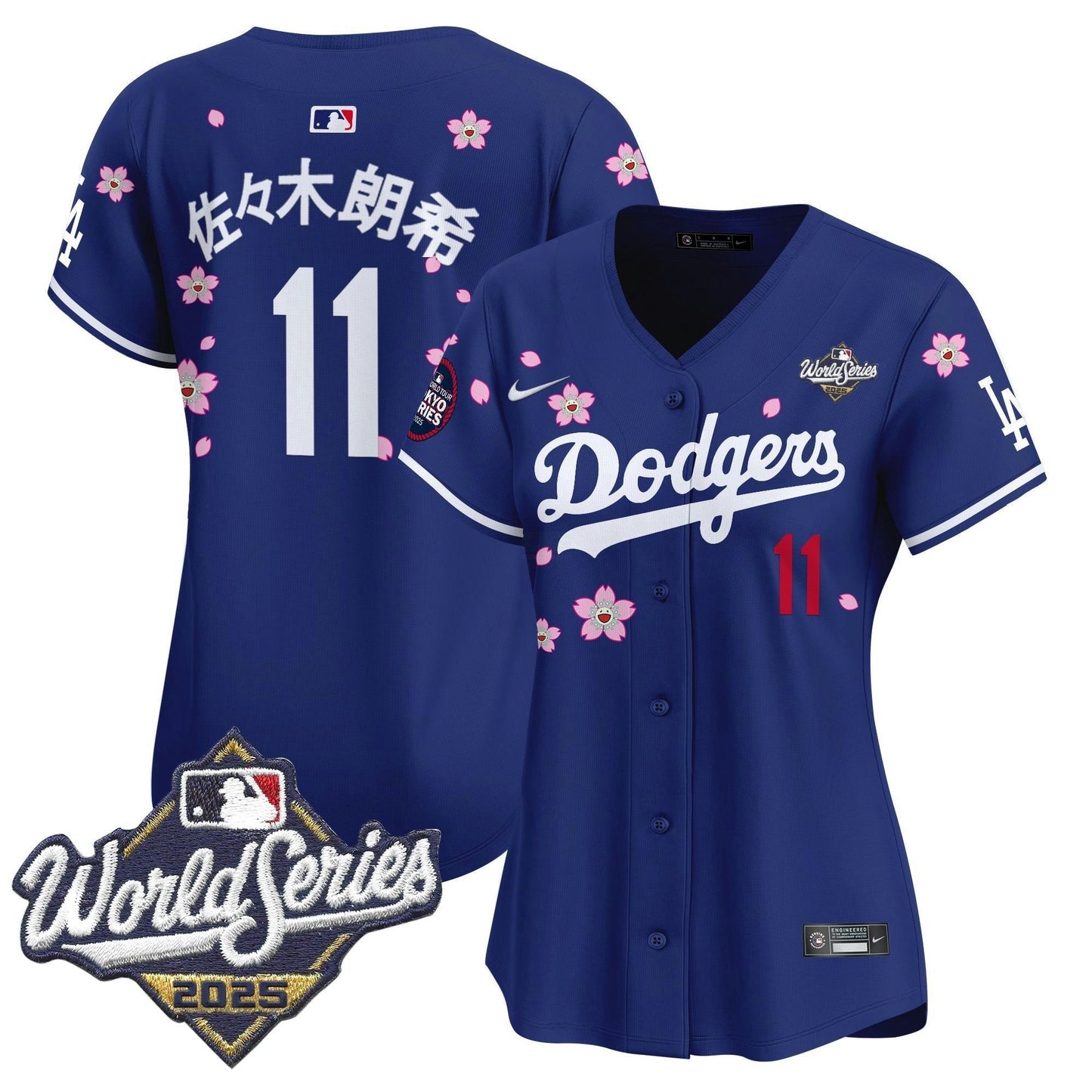 Camisa MLB Women’s 2025 World Series x Tokyo Series Vapor Premier Limited Jersey V2 – Stitched