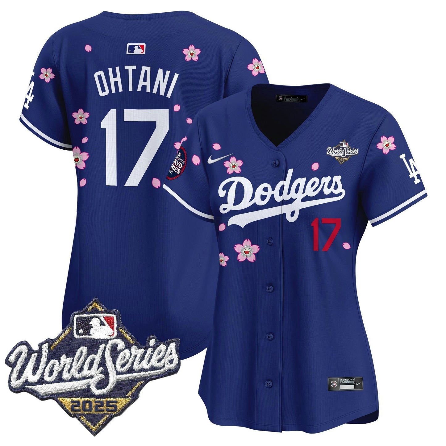 Camisa MLB Women’s 2025 World Series x Tokyo Series Vapor Premier Limited Jersey V2 – Stitched