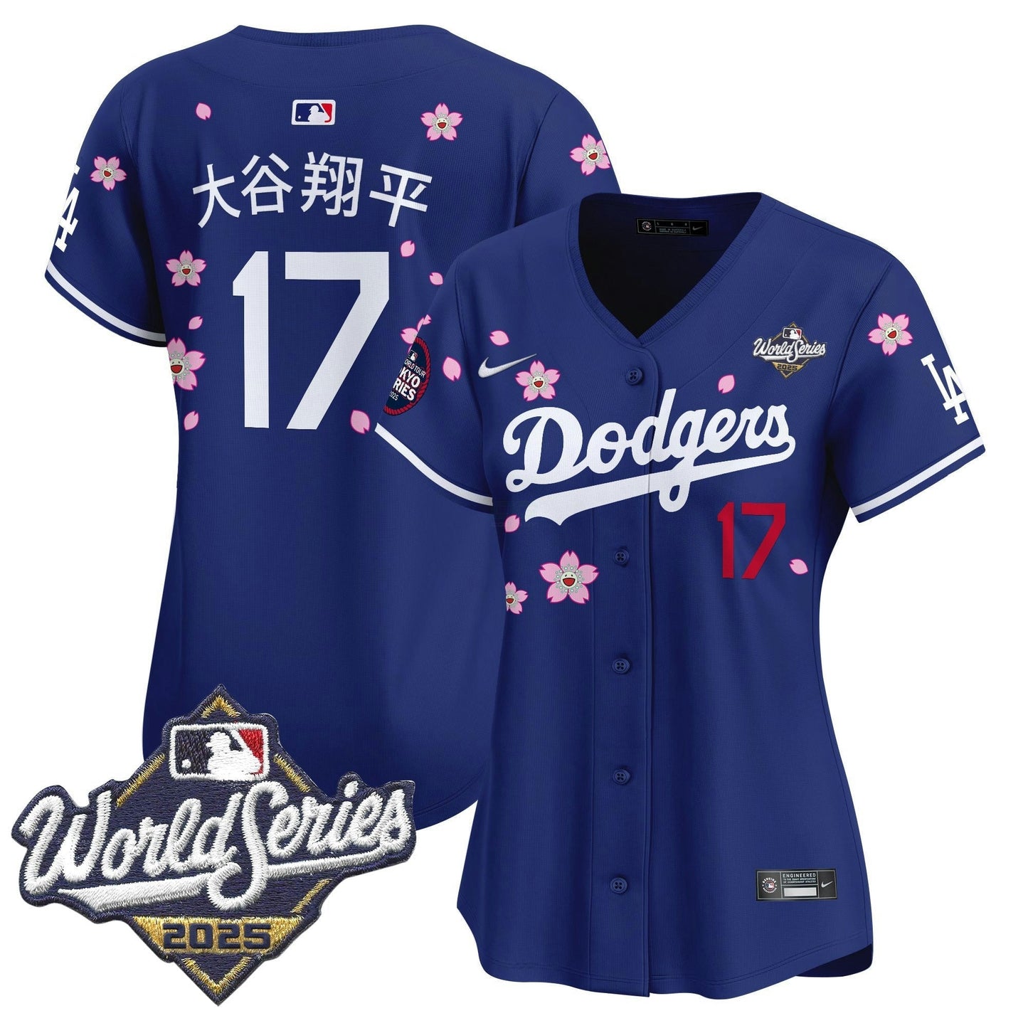Camisa MLB Women’s 2025 World Series x Tokyo Series Vapor Premier Limited Jersey V2 – Stitched