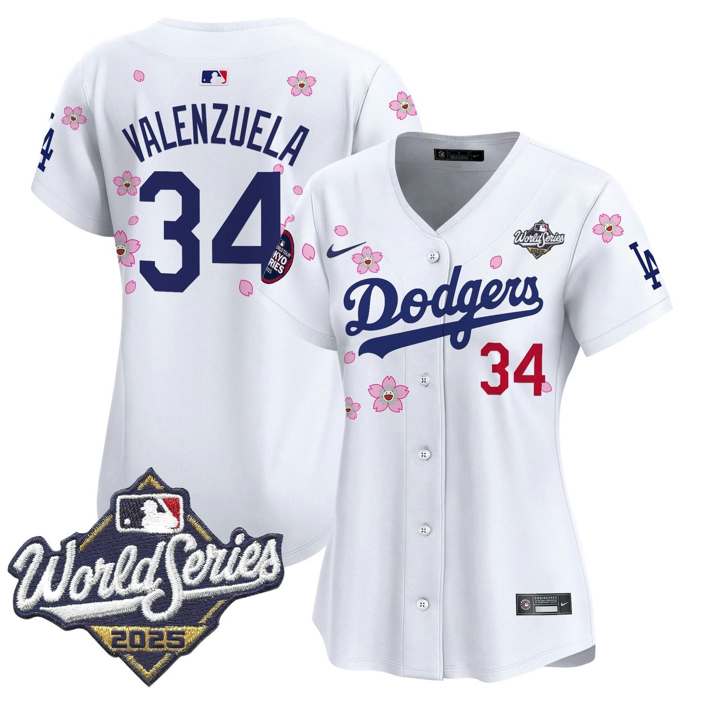 Camisa MLB Women’s 2025 World Series x Tokyo Series Vapor Premier Limited Jersey V2 – Stitched