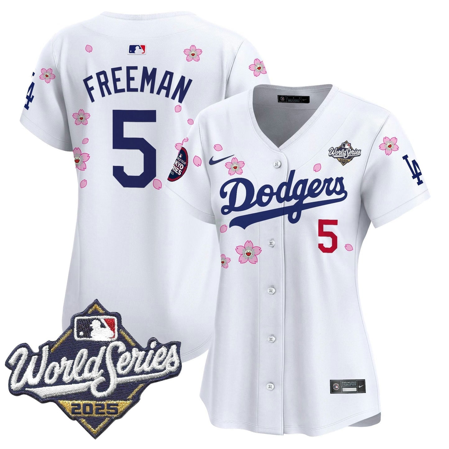 Camisa MLB Women’s 2025 World Series x Tokyo Series Vapor Premier Limited Jersey V2 – Stitched