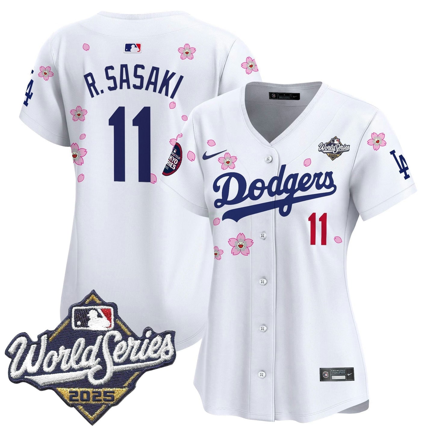 Camisa MLB Women’s 2025 World Series x Tokyo Series Vapor Premier Limited Jersey V2 – Stitched