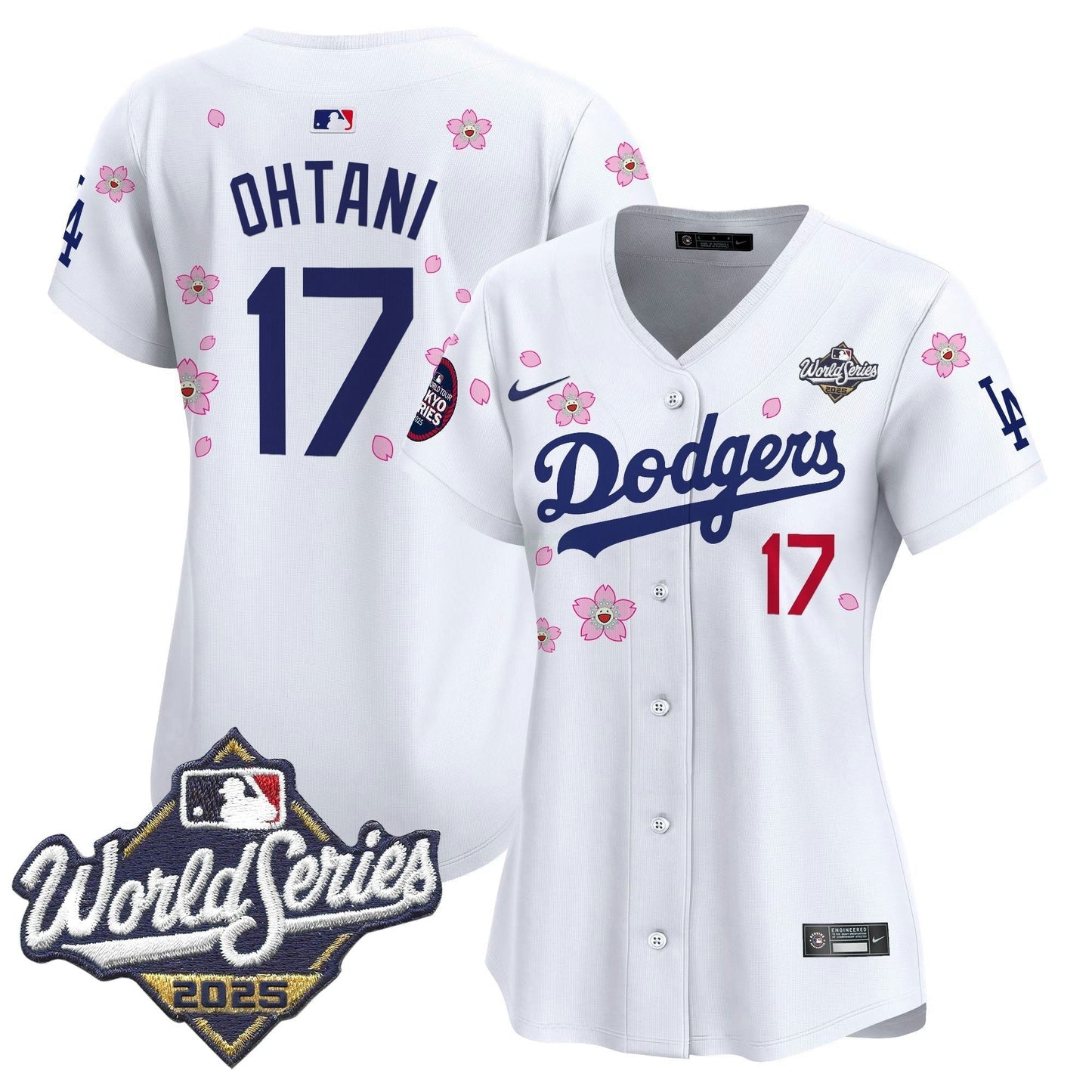 Camisa MLB Women’s 2025 World Series x Tokyo Series Vapor Premier Limited Jersey V2 – Stitched
