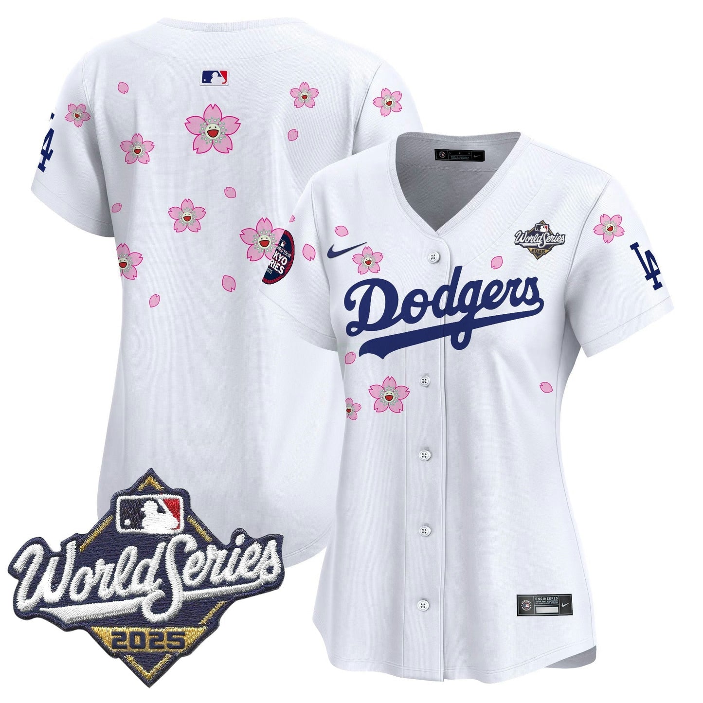 Camisa MLB Women’s 2025 World Series x Tokyo Series Vapor Premier Limited Jersey V2 – Stitched