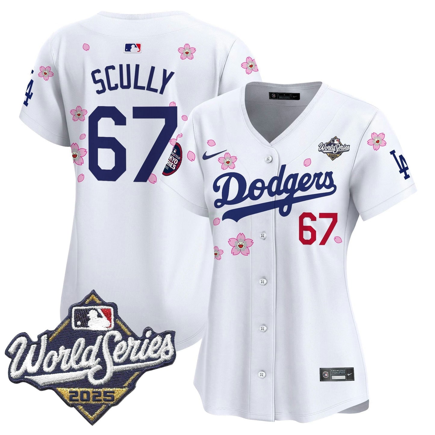Camisa MLB Women’s 2025 World Series x Tokyo Series Vapor Premier Limited Jersey V2 – Stitched