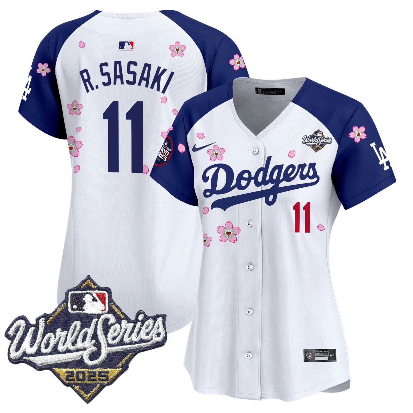 Camisa MLB Women’s 2025 World Series x Tokyo Series Vapor Premier Limited Jersey V2 – Stitched