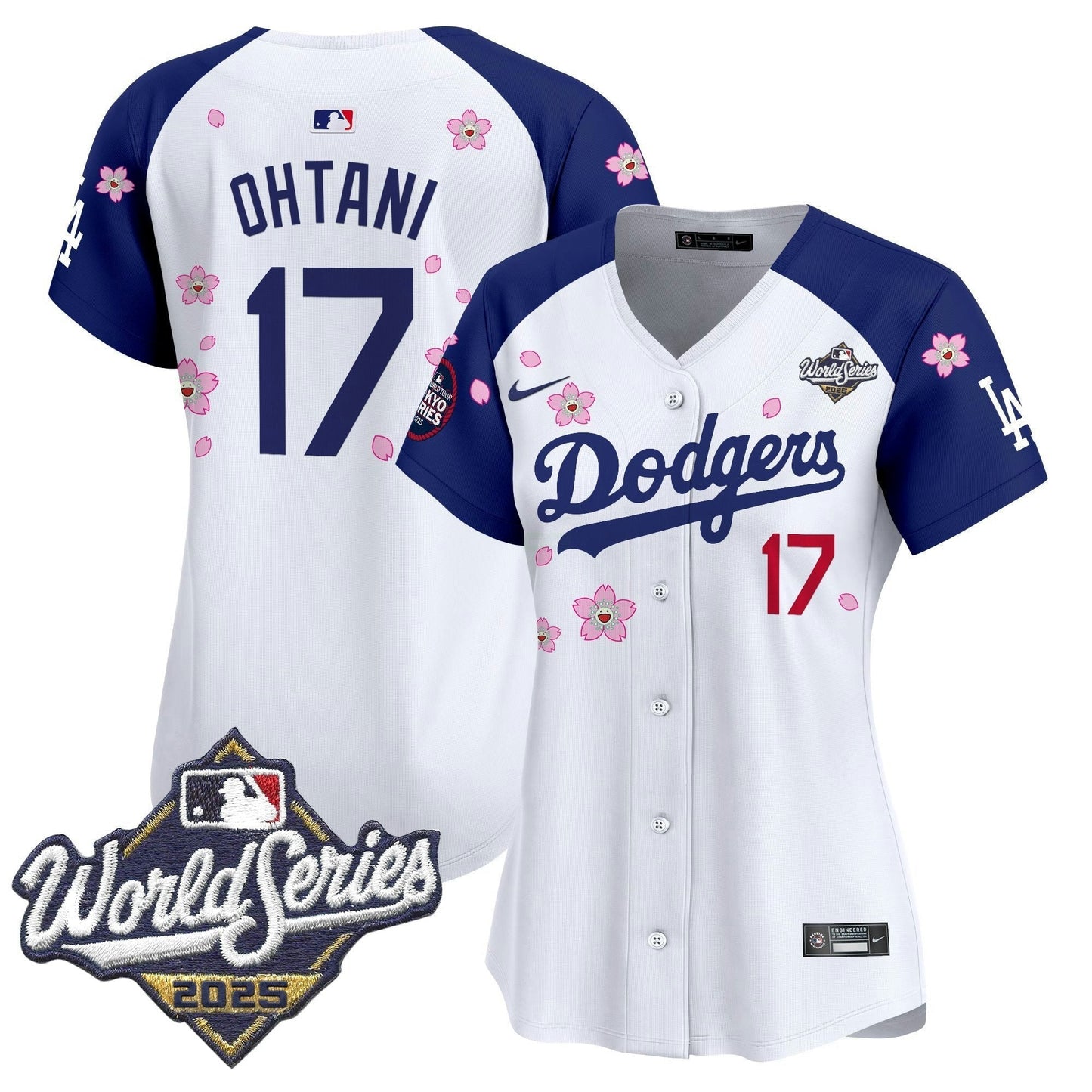 Camisa MLB Women’s 2025 World Series x Tokyo Series Vapor Premier Limited Jersey V2 – Stitched