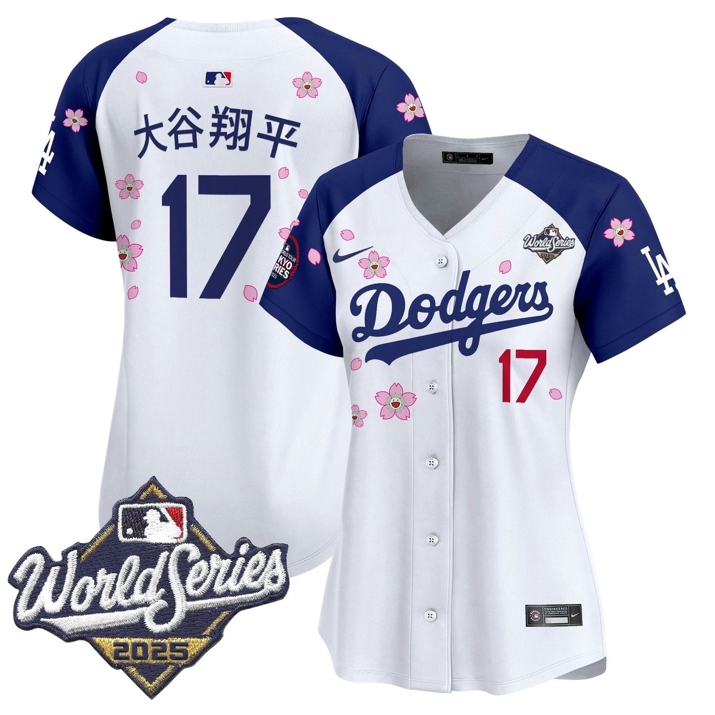 Camisa MLB Women’s 2025 World Series x Tokyo Series Vapor Premier Limited Jersey V2 – Stitched