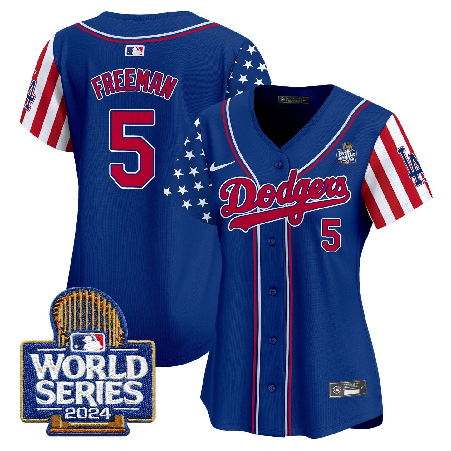 Camisa MLB Women’s American Style 2024 World Series Vapor Premier Limited Jersey V2