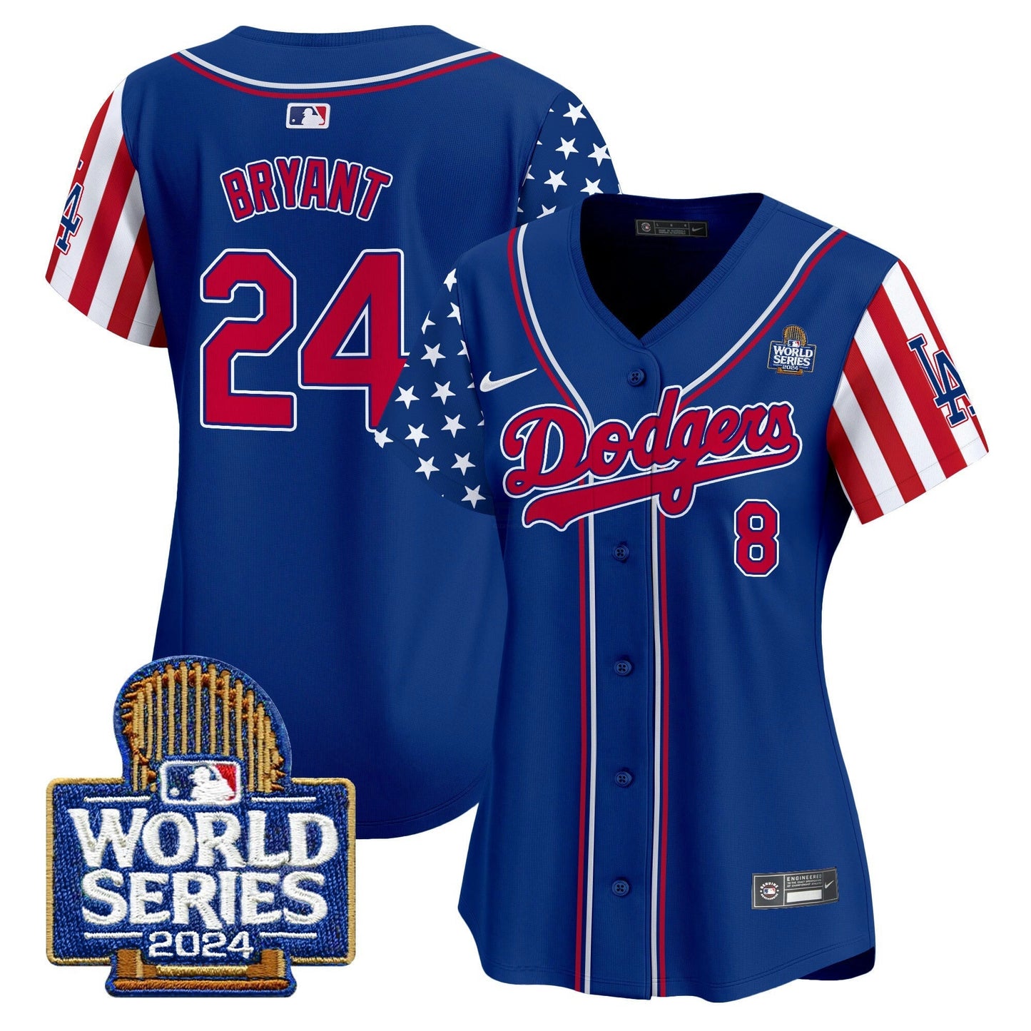 Camisa MLB Women’s American Style 2024 World Series Vapor Premier Limited Jersey V2