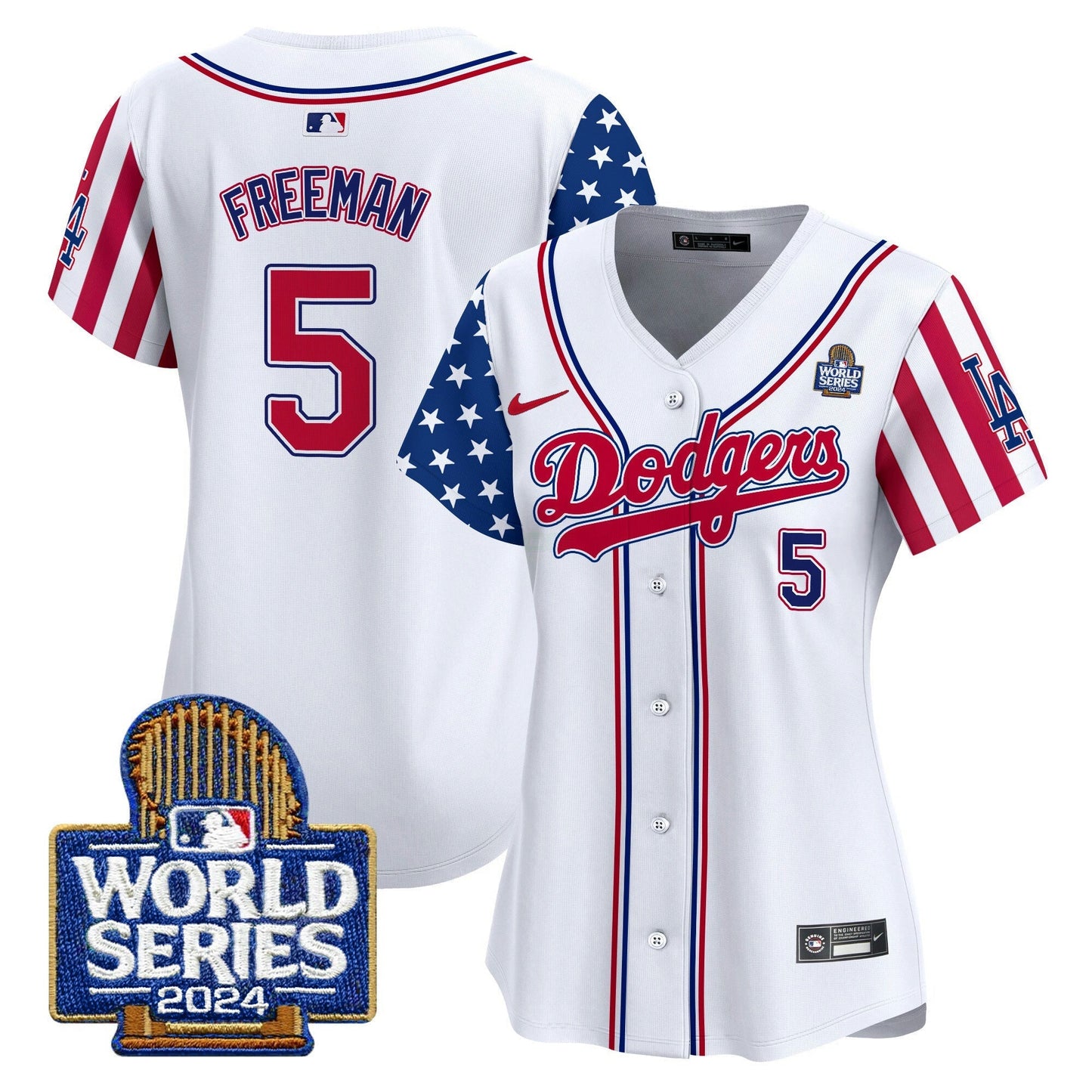 Camisa MLB Women’s American Style 2024 World Series Vapor Premier Limited Jersey V2