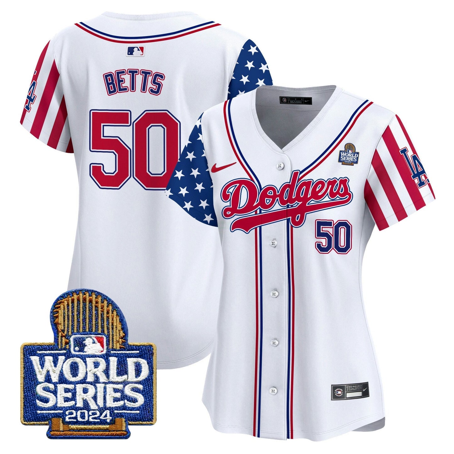 Camisa MLB Women’s American Style 2024 World Series Vapor Premier Limited Jersey V2