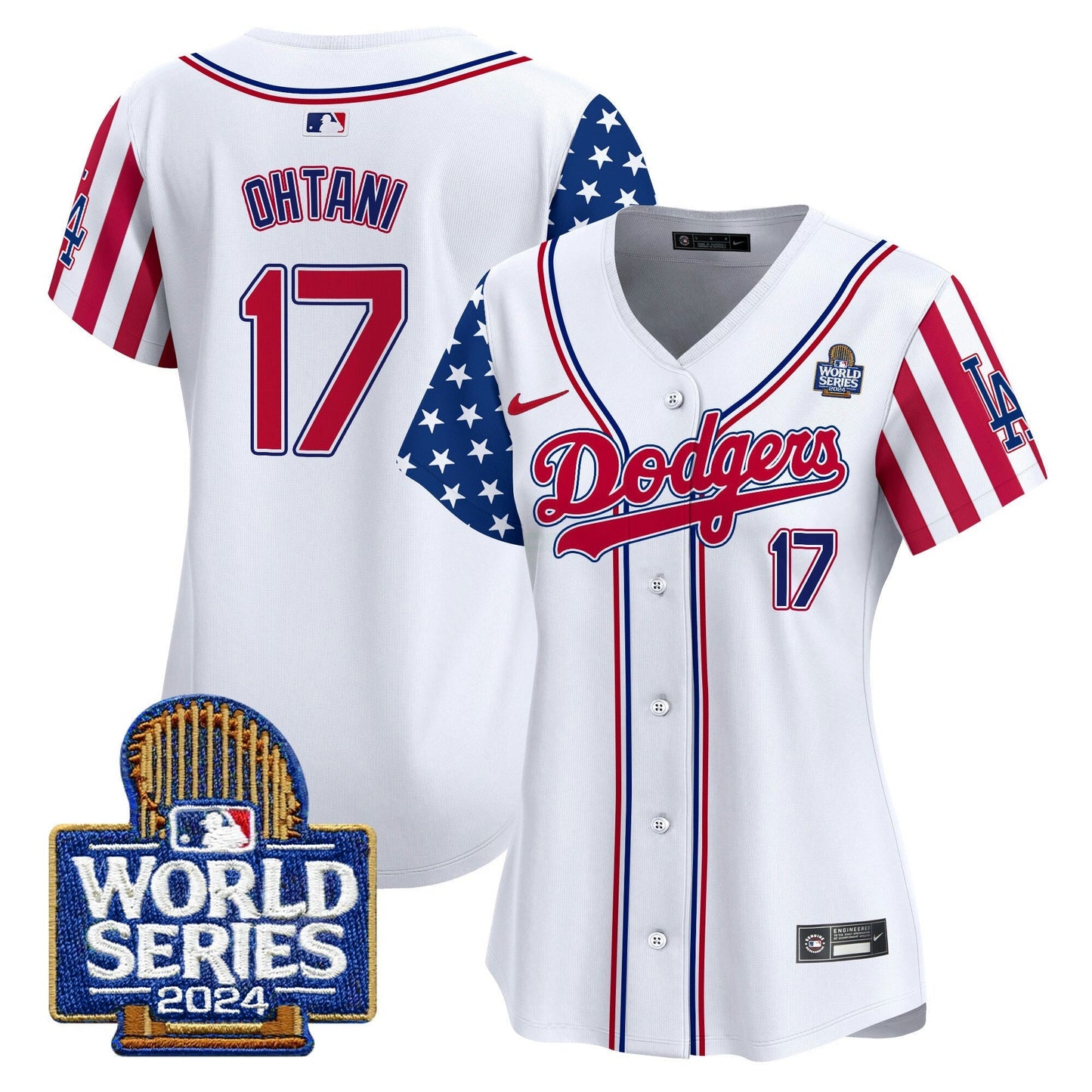 Camisa MLB Women’s American Style 2024 World Series Vapor Premier Limited Jersey V2