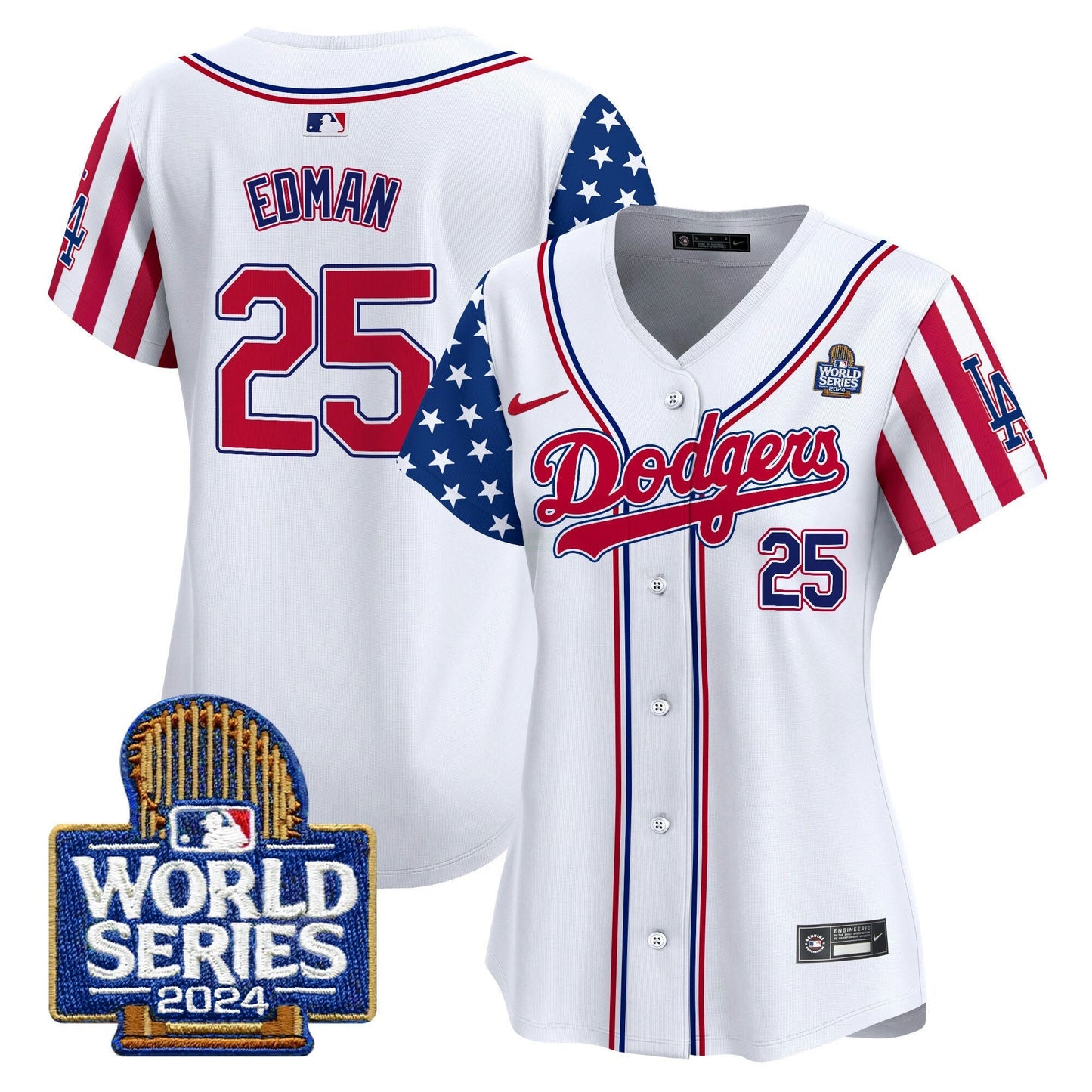 Camisa MLB Women’s American Style 2024 World Series Vapor Premier Limited Jersey V2