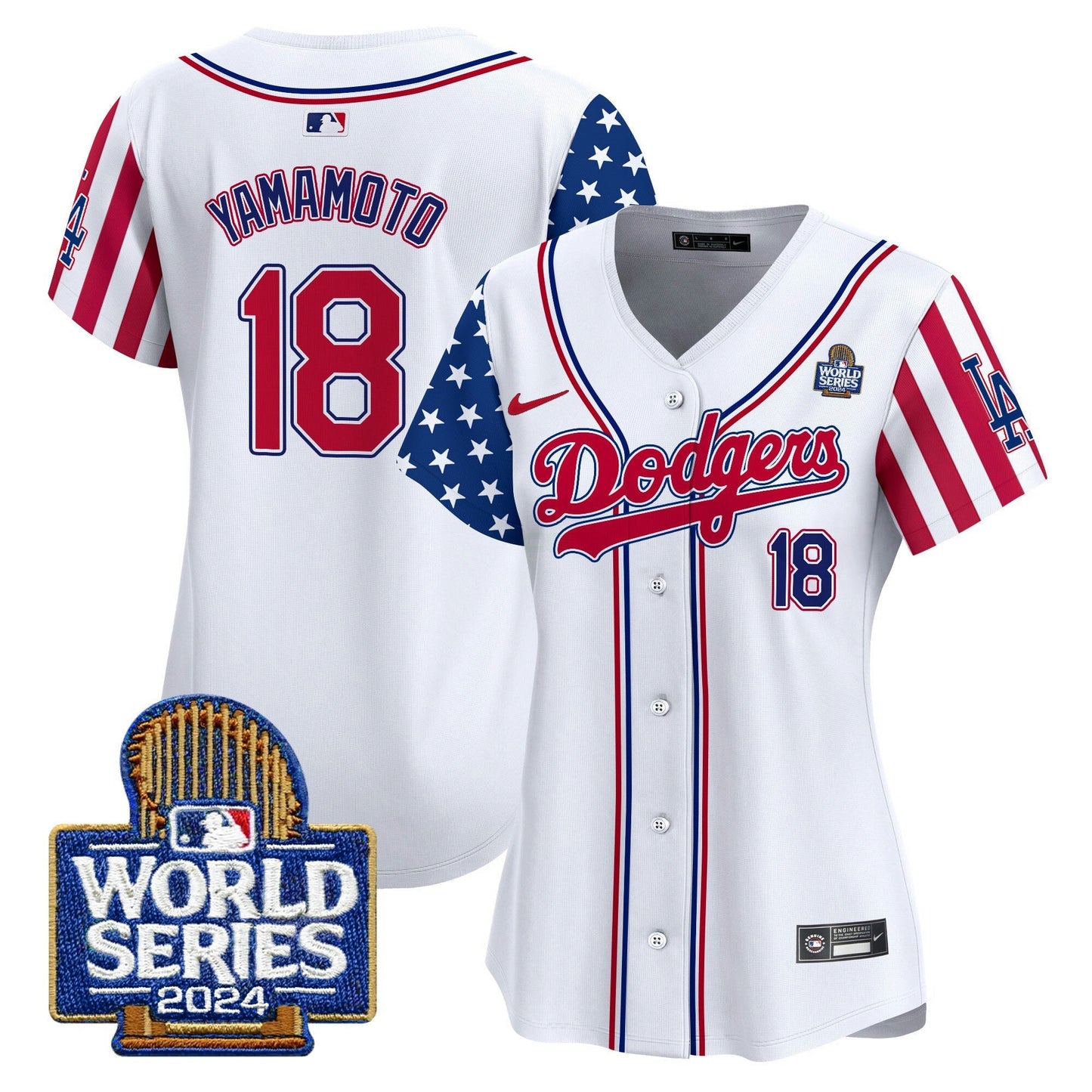 Camisa MLB Women’s American Style 2024 World Series Vapor Premier Limited Jersey V2