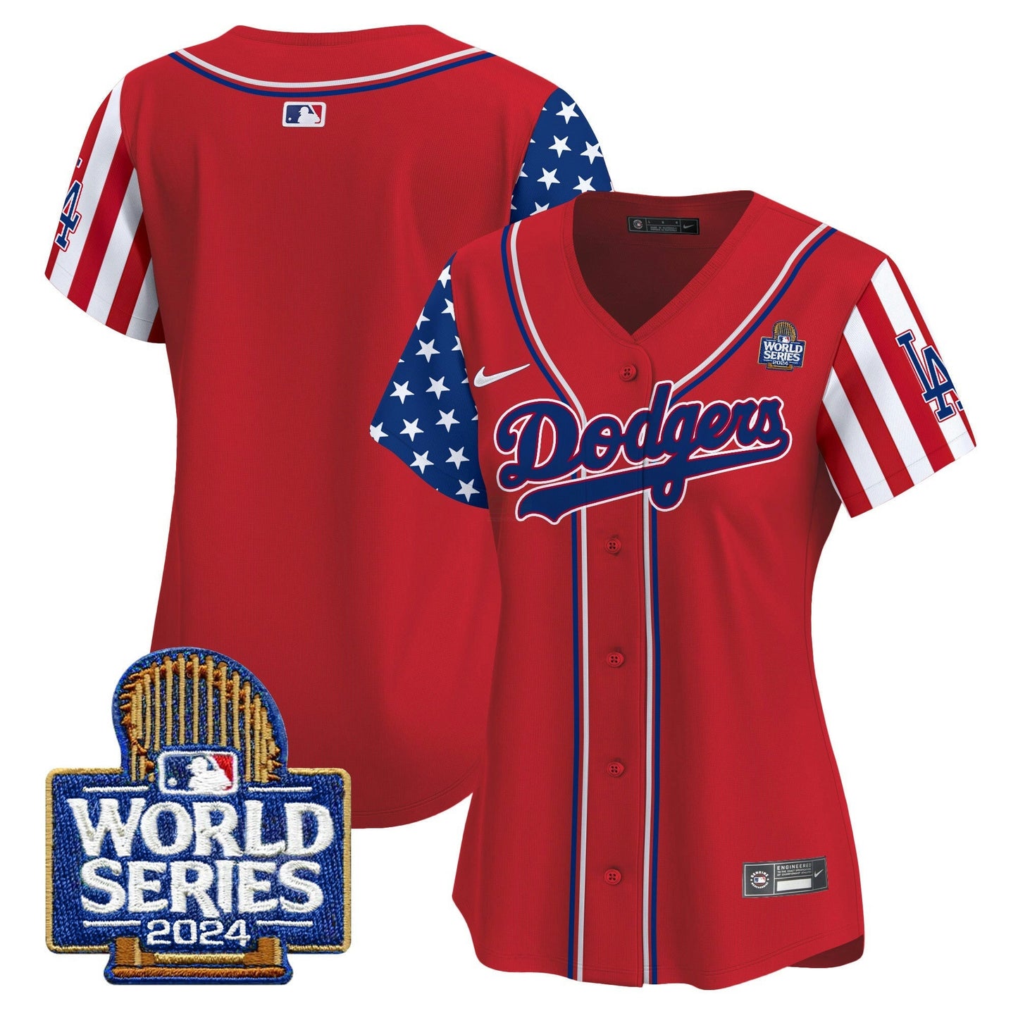 Camisa MLB Women’s American Style 2024 World Series Vapor Premier Limited Jersey V2