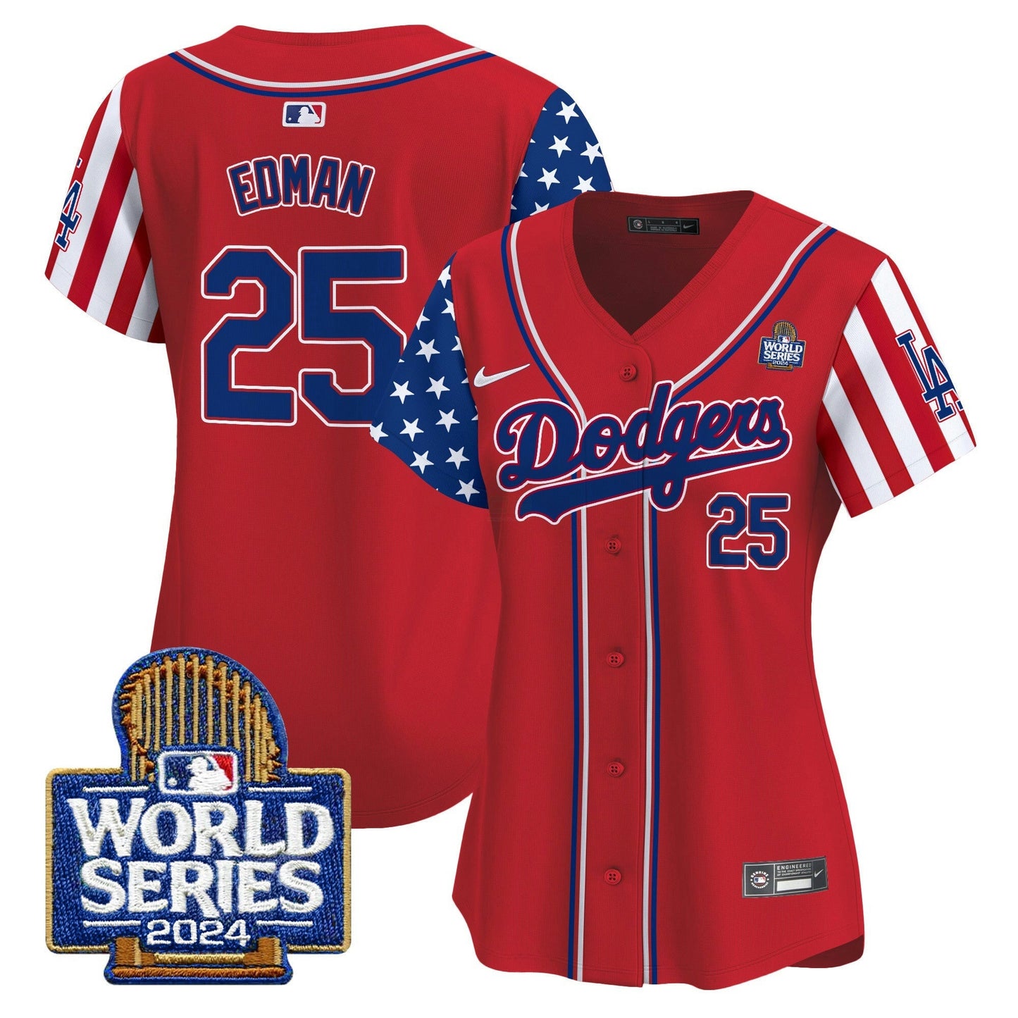 Camisa MLB Women’s American Style 2024 World Series Vapor Premier Limited Jersey V2