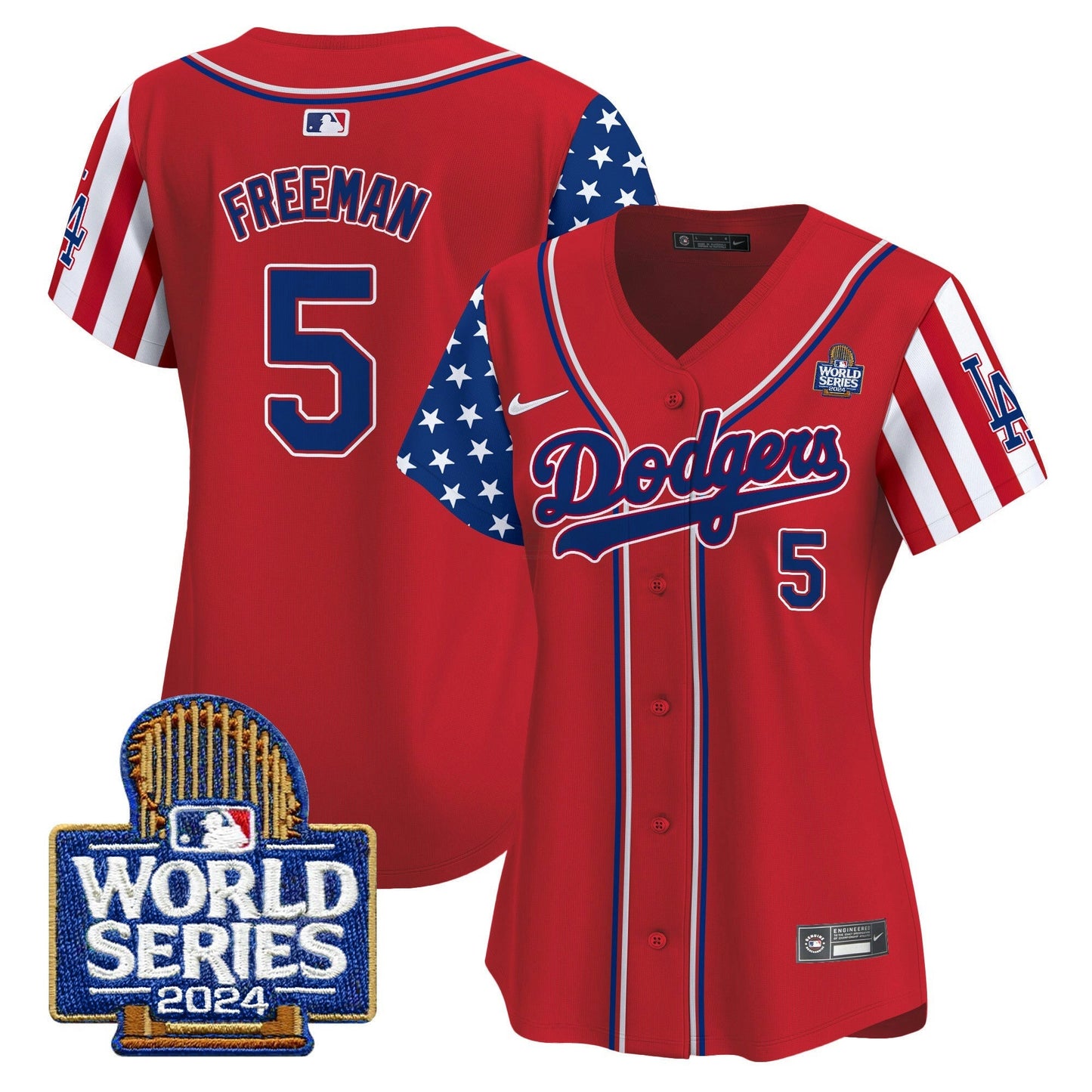 Camisa MLB Women’s American Style 2024 World Series Vapor Premier Limited Jersey V2