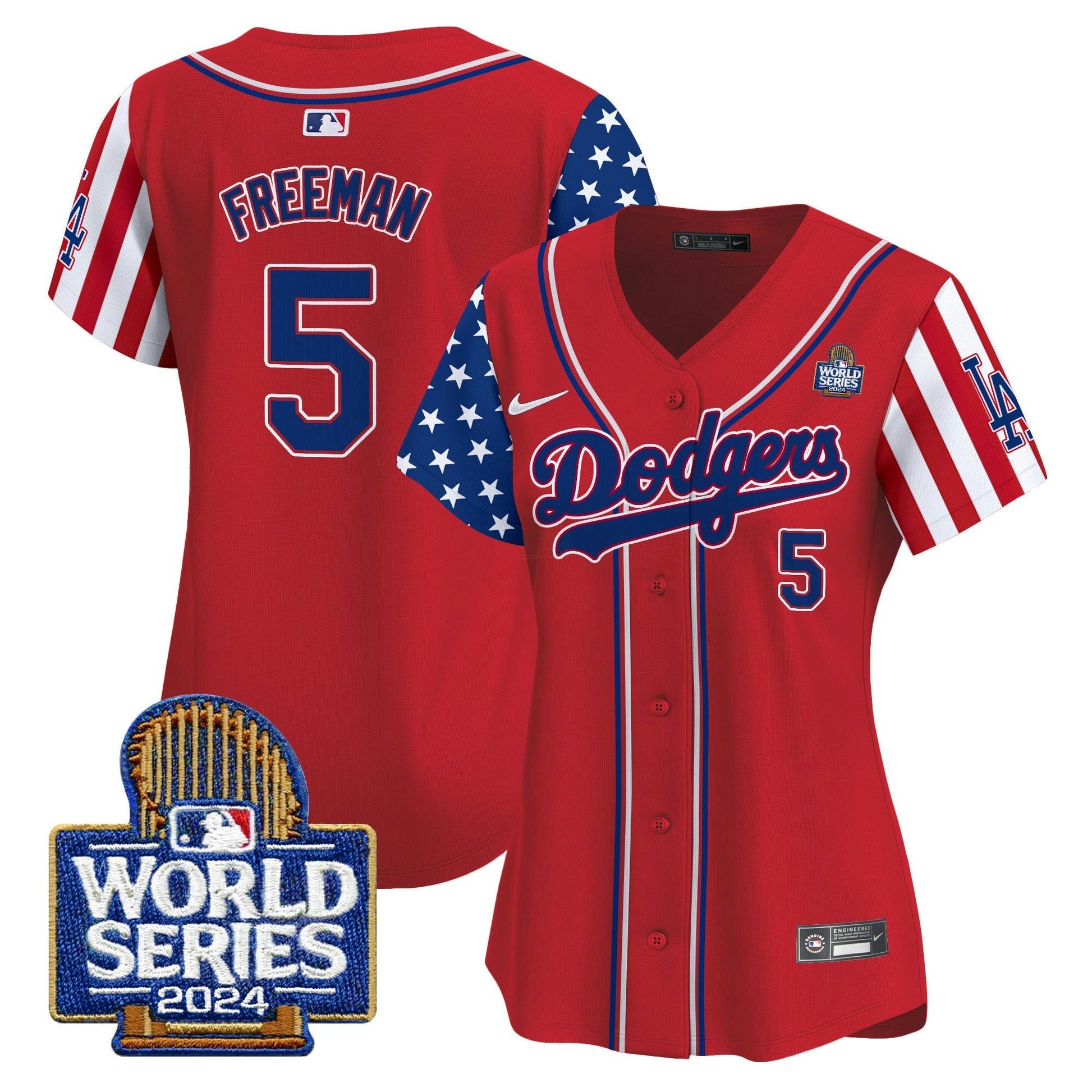 Camisa MLB Women’s American Style 2024 World Series Vapor Premier Limited Jersey V2