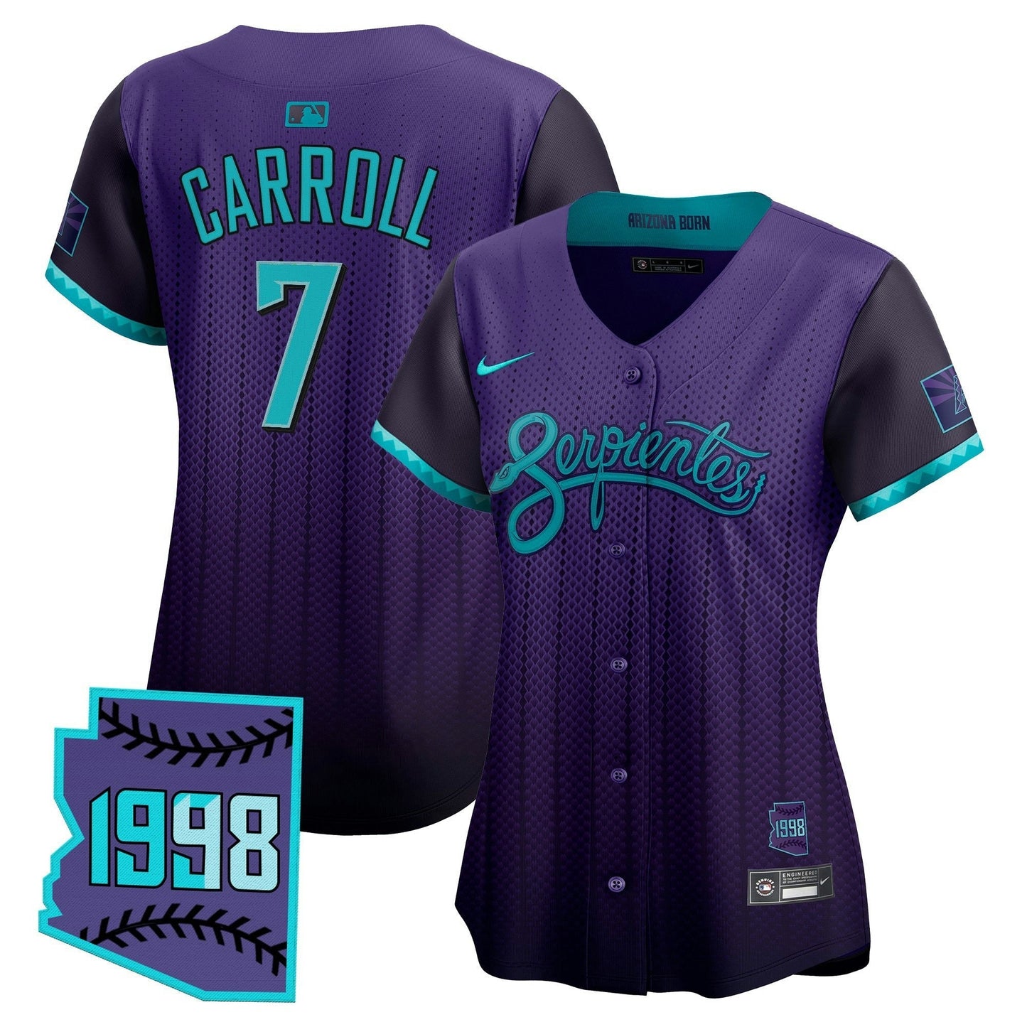 Camisa MLB Women’s Arizona 2025 City Connect Vapor Premier Limited Jersey V2 – Stitched