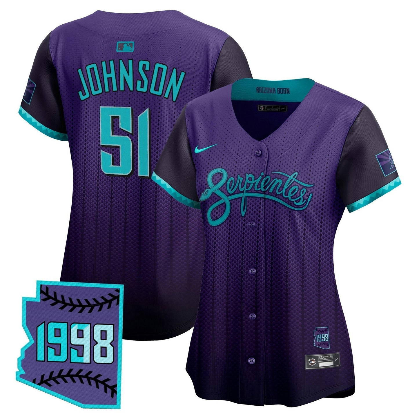 Camisa MLB Women’s Arizona 2025 City Connect Vapor Premier Limited Jersey V2 – Stitched