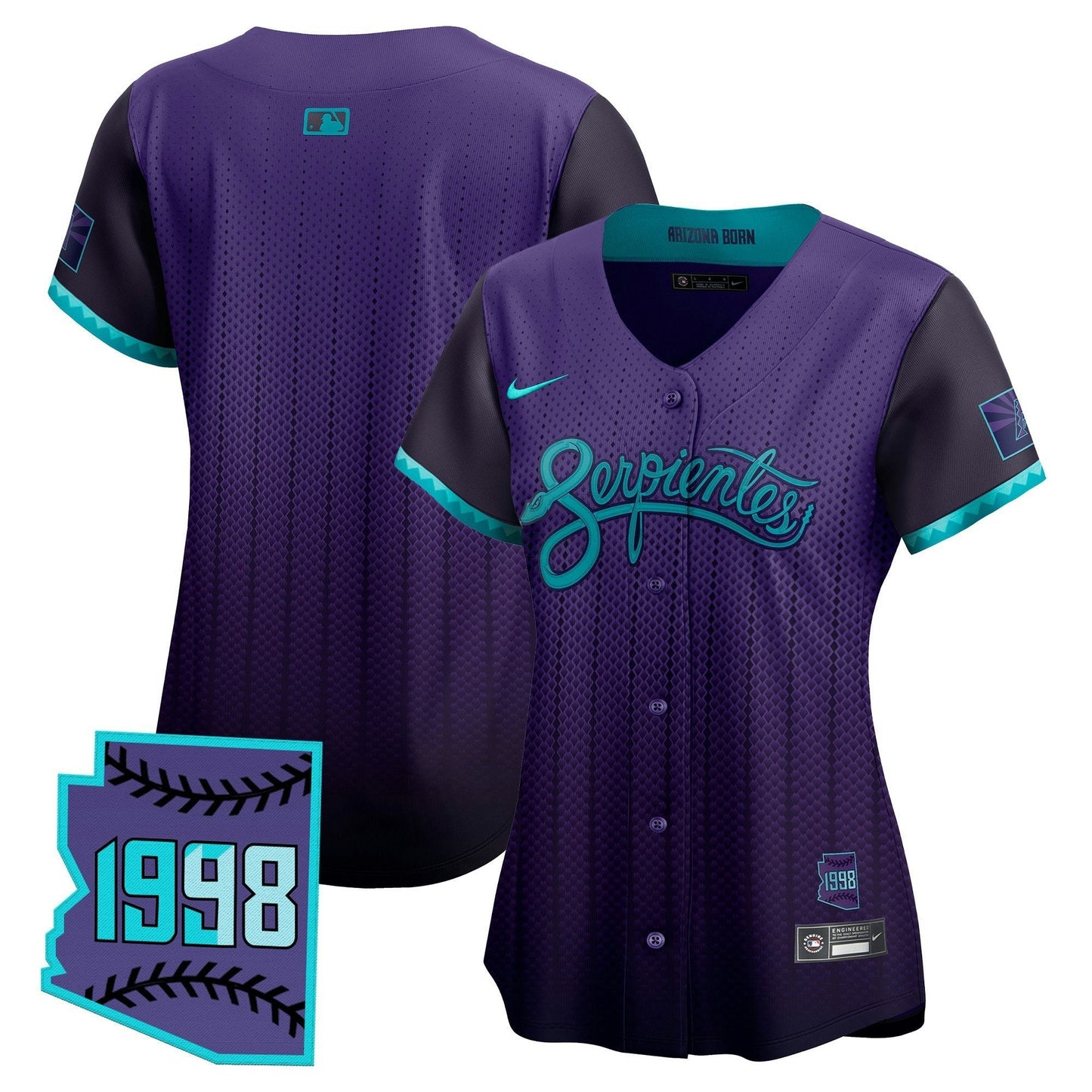 Camisa MLB Women’s Arizona 2025 City Connect Vapor Premier Limited Jersey V2 – Stitched