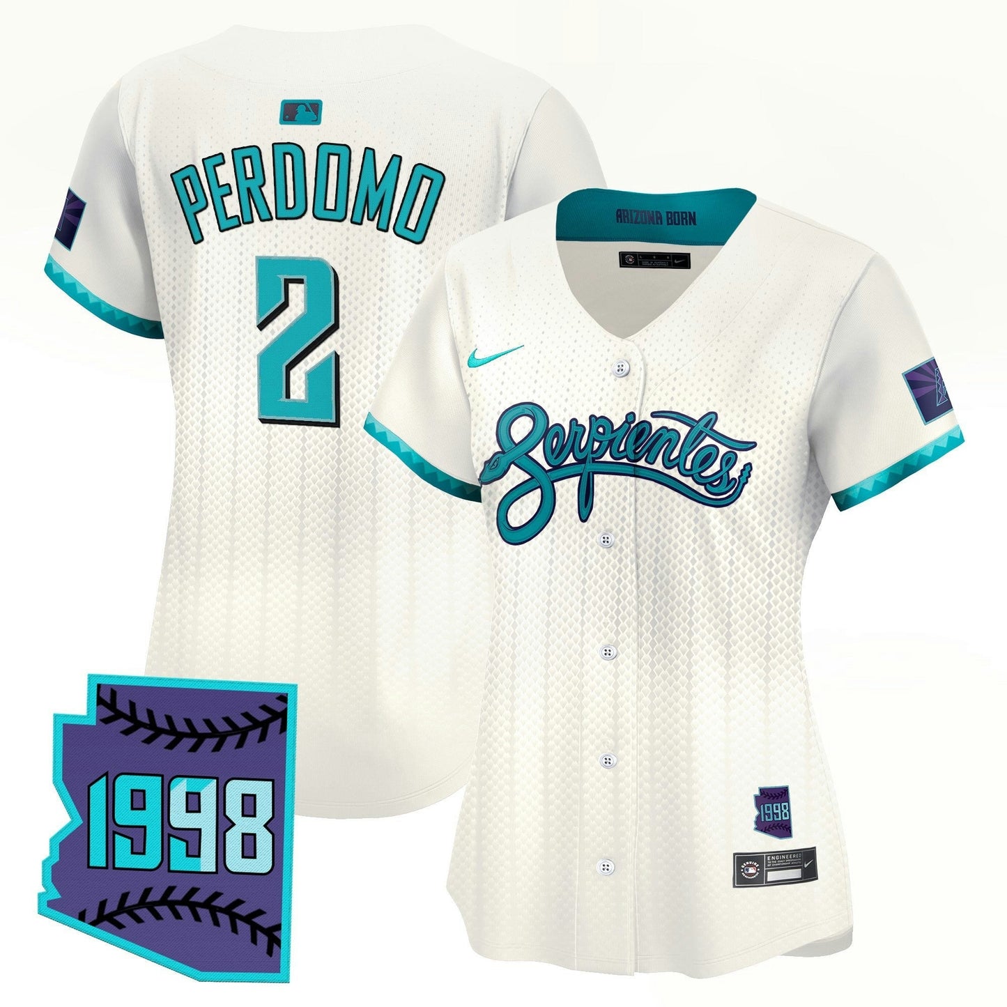 Camisa MLB Women’s Arizona 2025 City Connect Vapor Premier Limited Jersey V2 – Stitched
