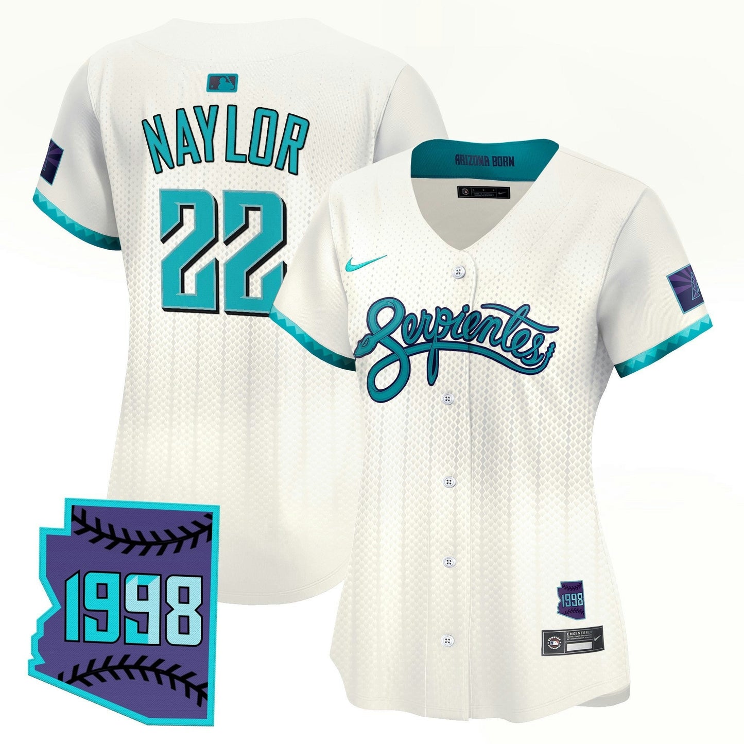 Camisa MLB Women’s Arizona 2025 City Connect Vapor Premier Limited Jersey V2 – Stitched