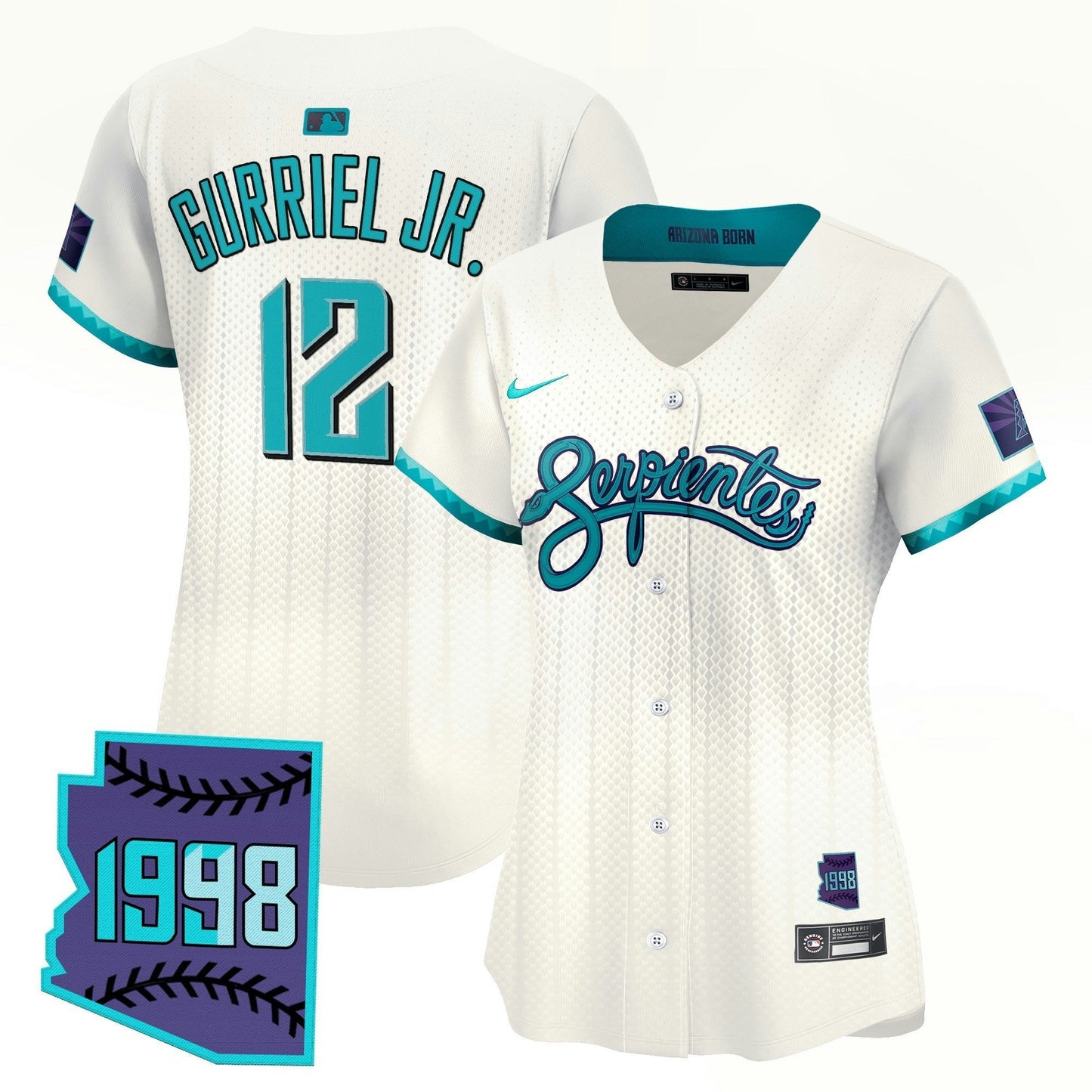 Camisa MLB Women’s Arizona 2025 City Connect Vapor Premier Limited Jersey V2 – Stitched