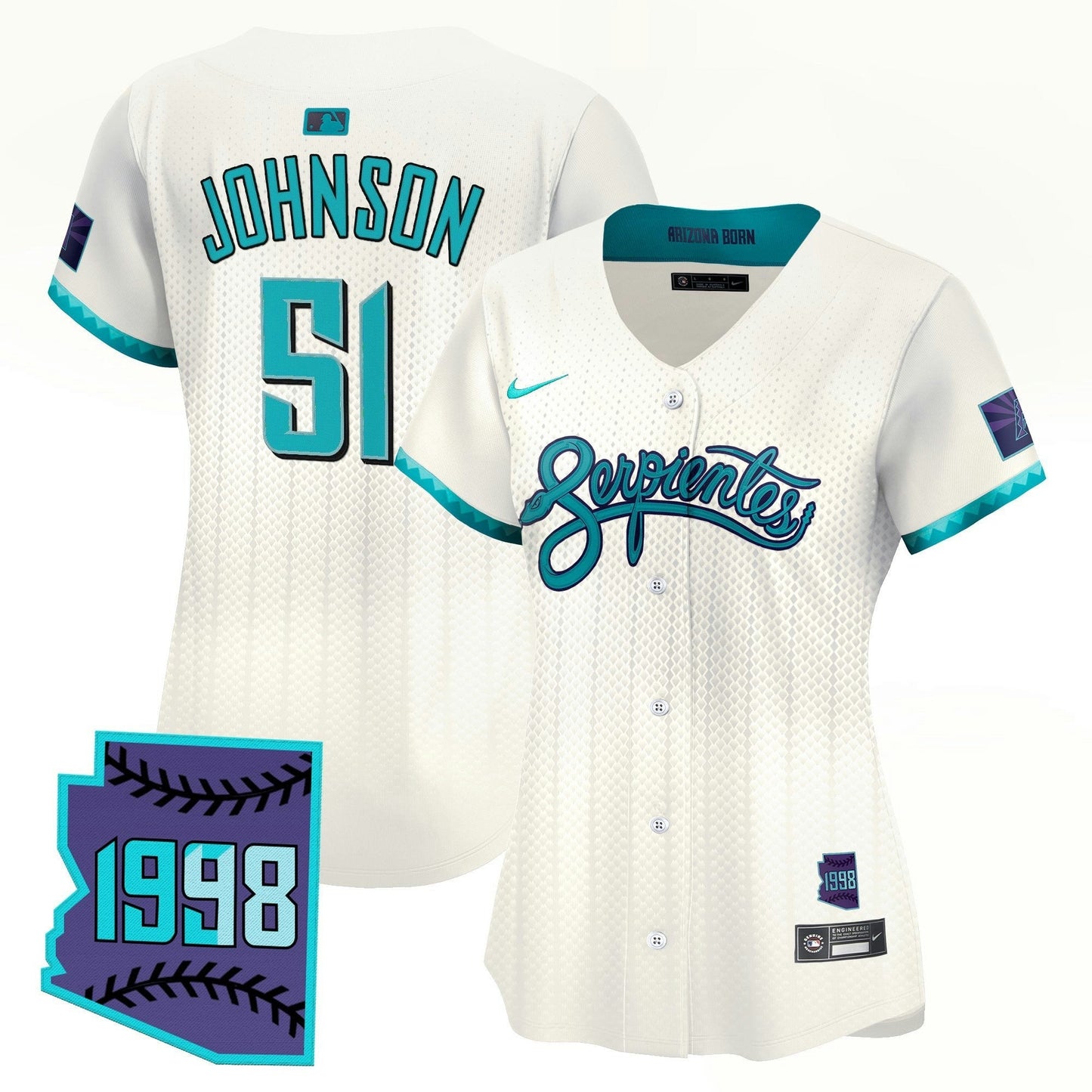 Camisa MLB Women’s Arizona 2025 City Connect Vapor Premier Limited Jersey V2 – Stitched