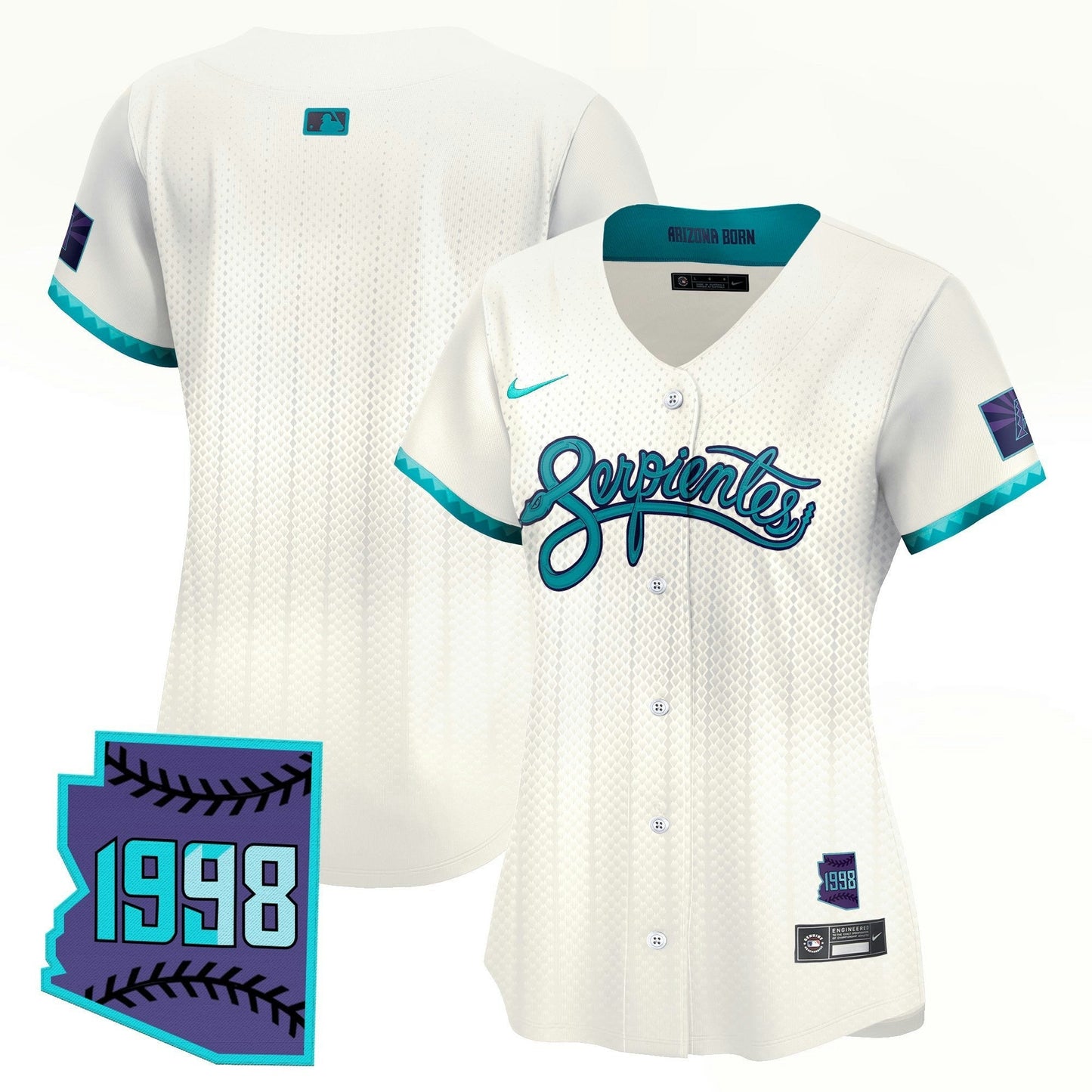 Camisa MLB Women’s Arizona 2025 City Connect Vapor Premier Limited Jersey V2 – Stitched