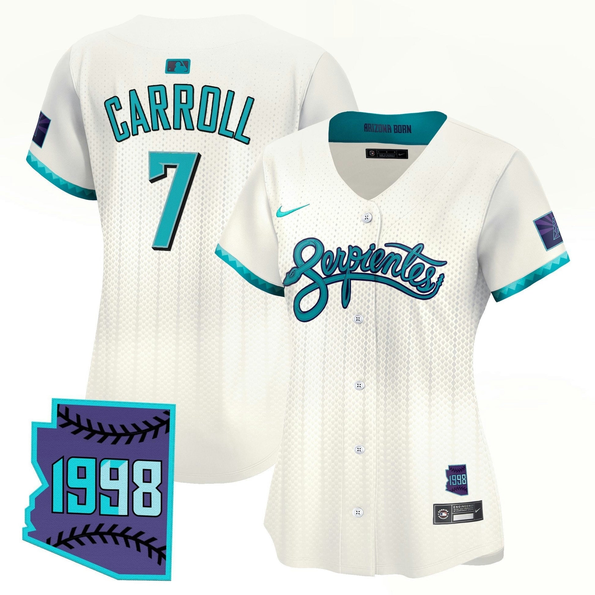 Camisa MLB Women’s Arizona 2025 City Connect Vapor Premier Limited Jersey V2 – Stitched