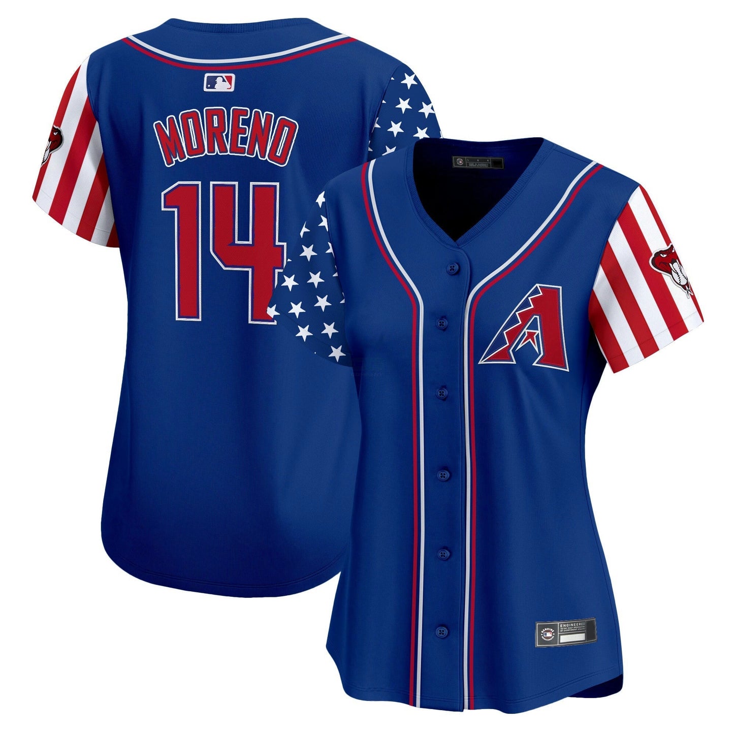 Camisa MLB Women’s Arizona 2025 Independence Day Vapor Premier Limited Jersey