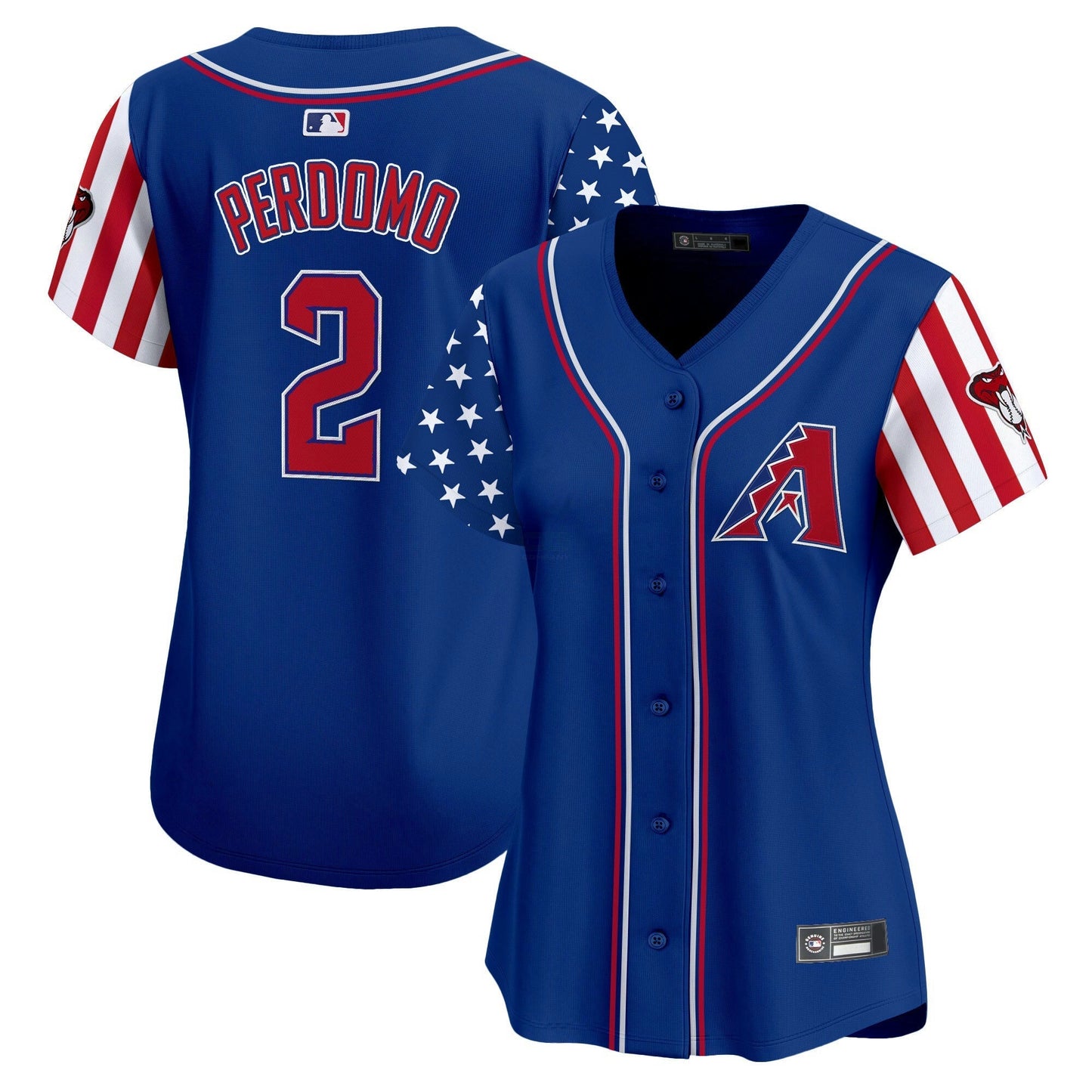 Camisa MLB Women’s Arizona 2025 Independence Day Vapor Premier Limited Jersey
