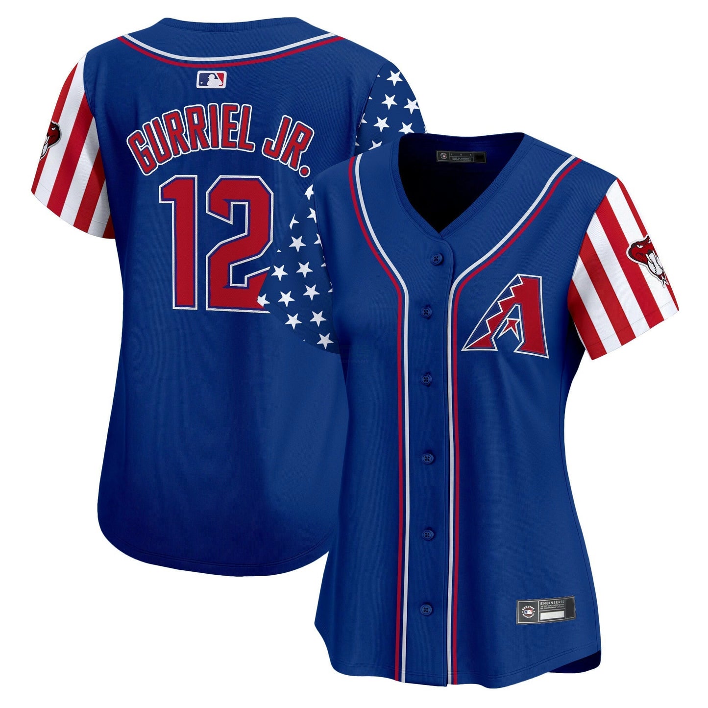Camisa MLB Women’s Arizona 2025 Independence Day Vapor Premier Limited Jersey