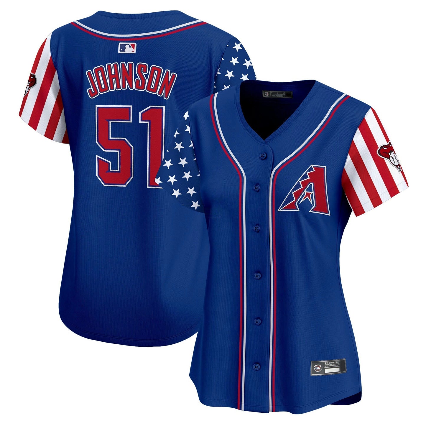 Camisa MLB Women’s Arizona 2025 Independence Day Vapor Premier Limited Jersey