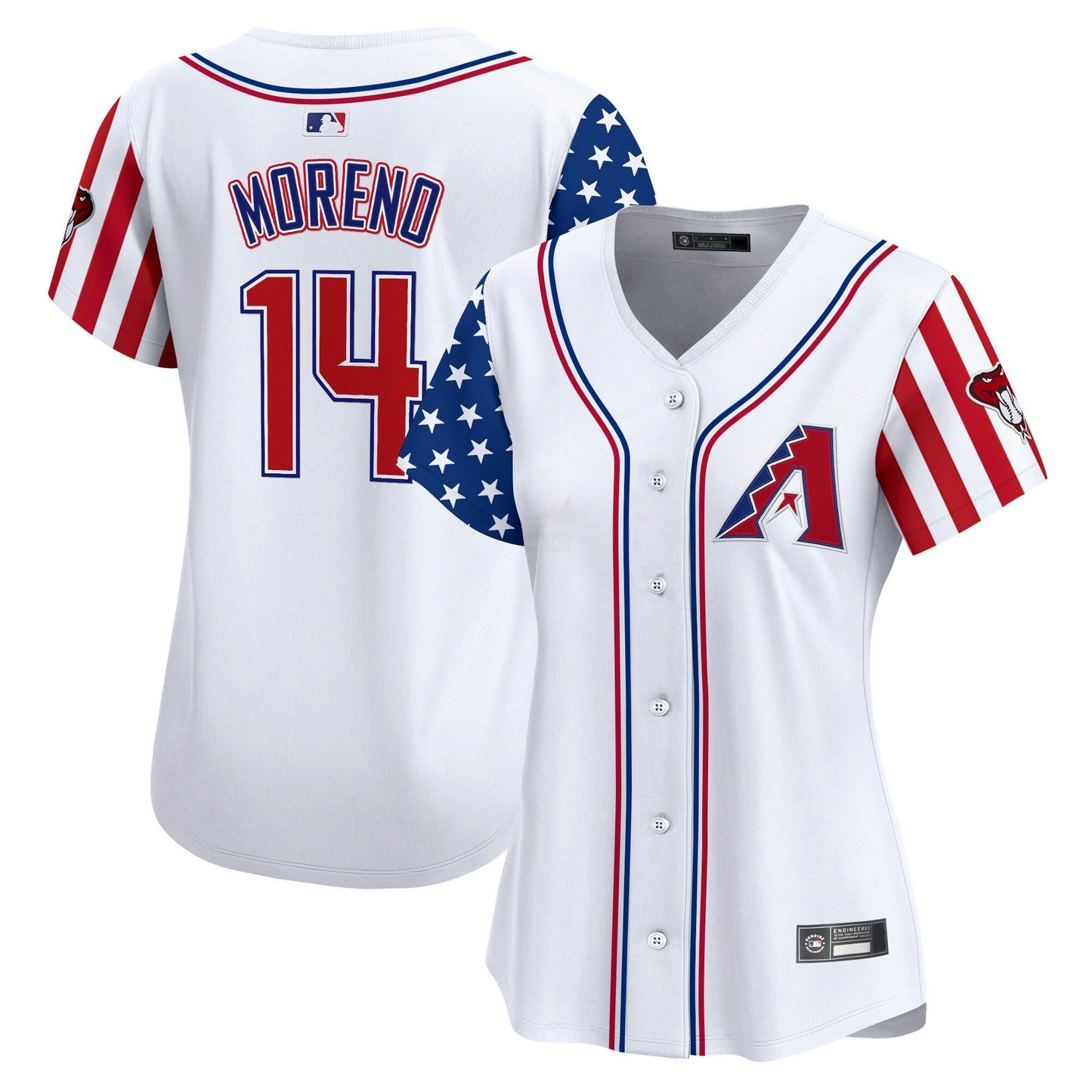 Camisa MLB Women’s Arizona 2025 Independence Day Vapor Premier Limited Jersey