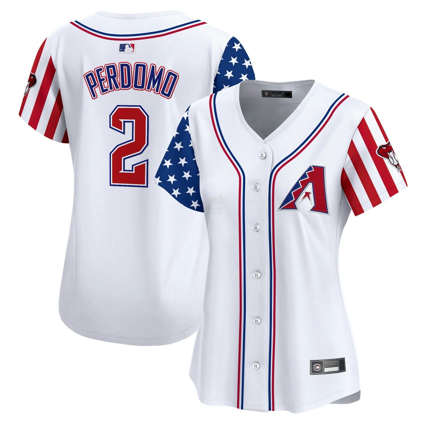 Camisa MLB Women’s Arizona 2025 Independence Day Vapor Premier Limited Jersey