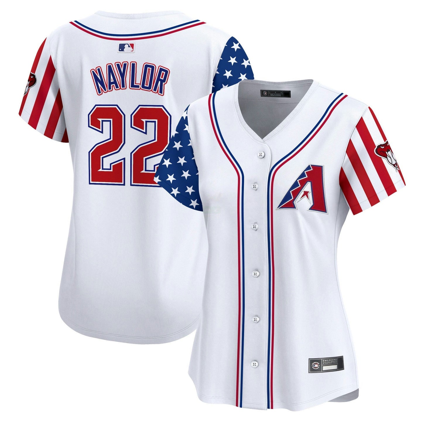 Camisa MLB Women’s Arizona 2025 Independence Day Vapor Premier Limited Jersey