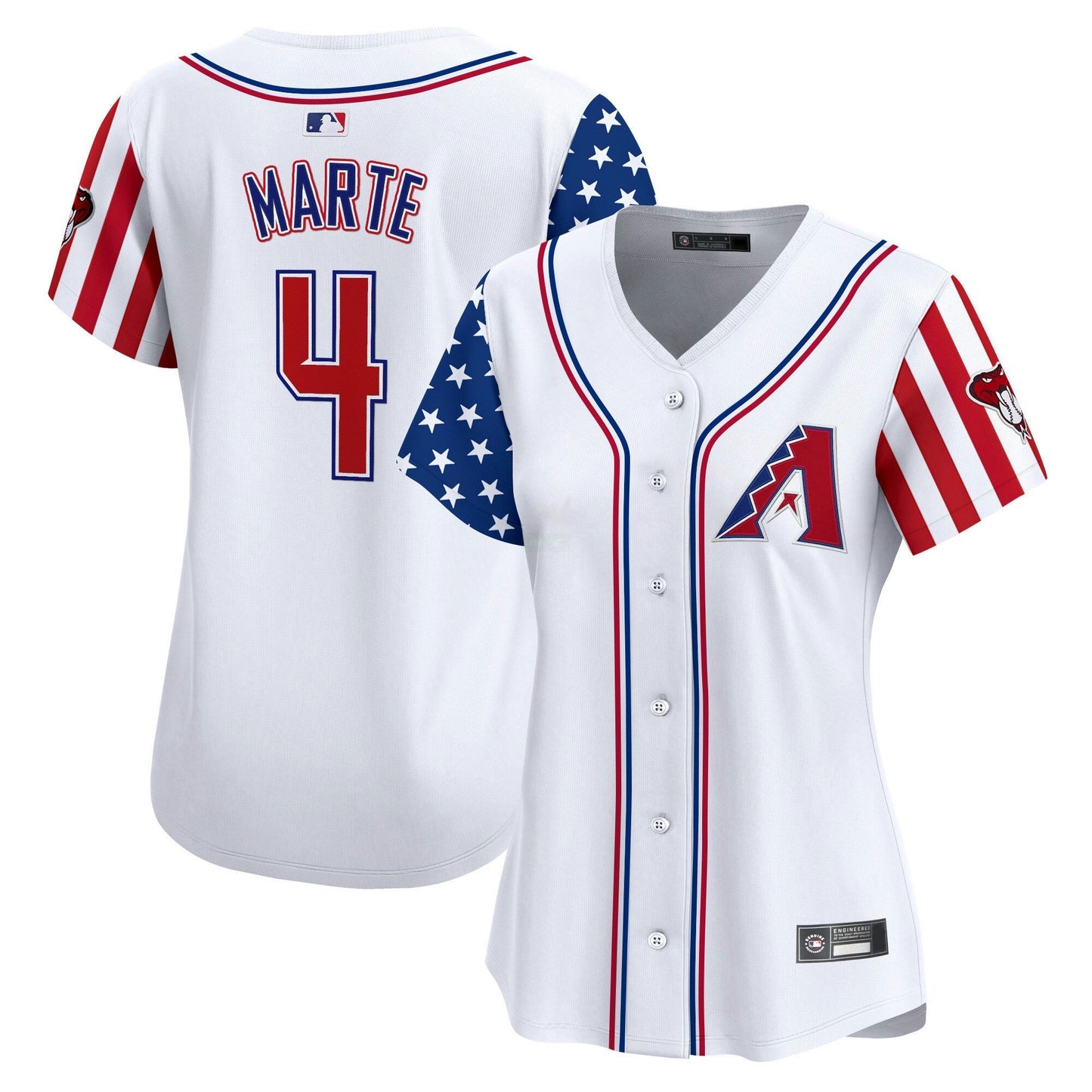 Camisa MLB Women’s Arizona 2025 Independence Day Vapor Premier Limited Jersey