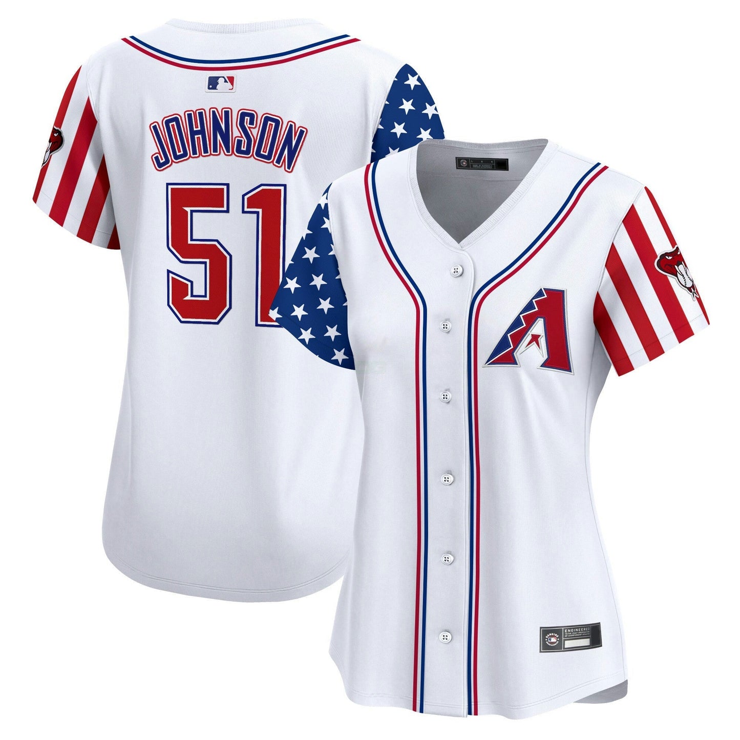 Camisa MLB Women’s Arizona 2025 Independence Day Vapor Premier Limited Jersey