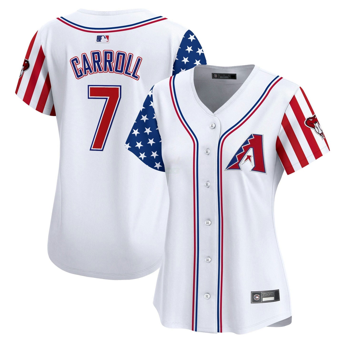 Camisa MLB Women’s Arizona 2025 Independence Day Vapor Premier Limited Jersey