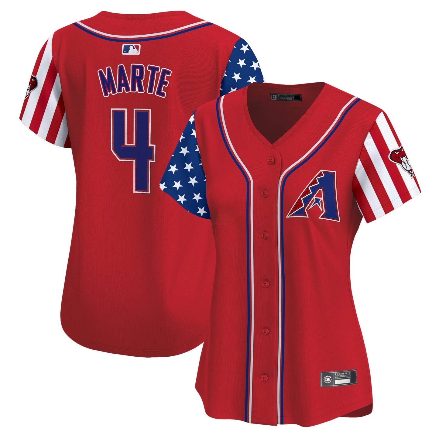 Camisa MLB Women’s Arizona 2025 Independence Day Vapor Premier Limited Jersey