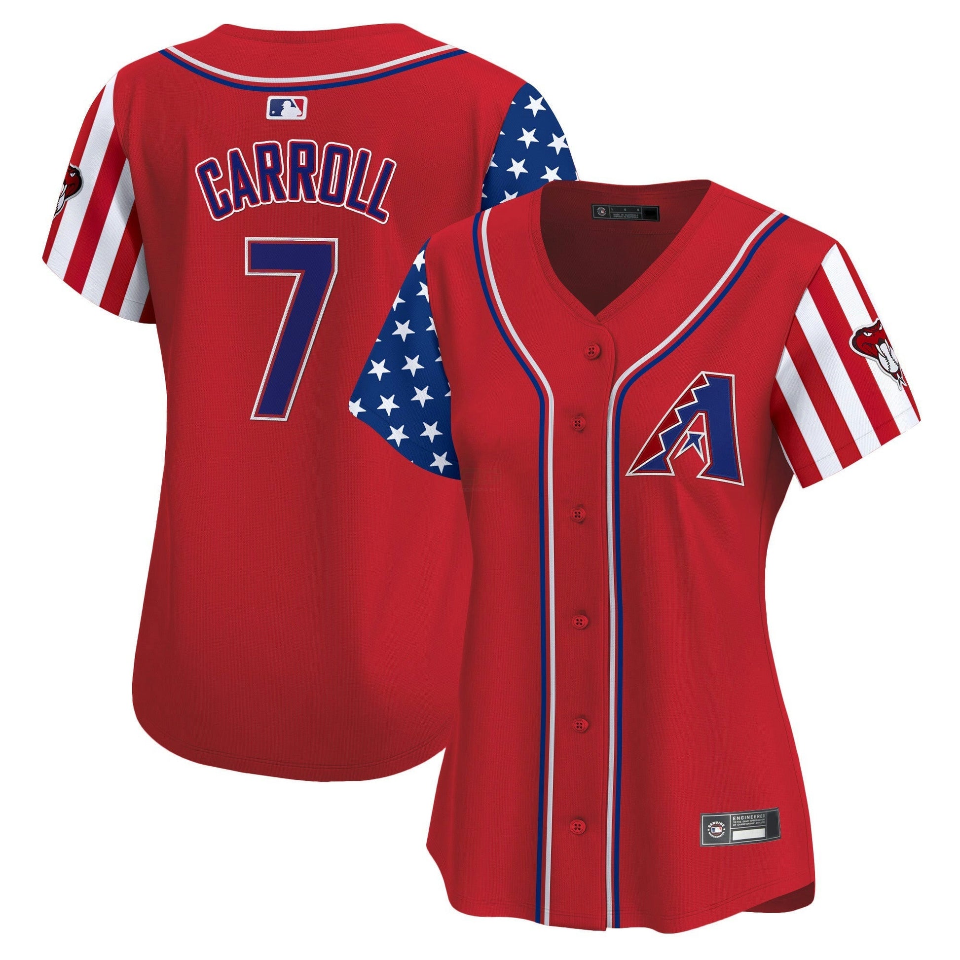Camisa MLB Women’s Arizona 2025 Independence Day Vapor Premier Limited Jersey