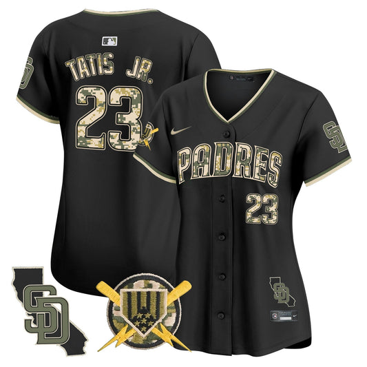 Camisa MLB San Diego Padres Women’s Armed Forces Day Vapor Premier Limited Jersey