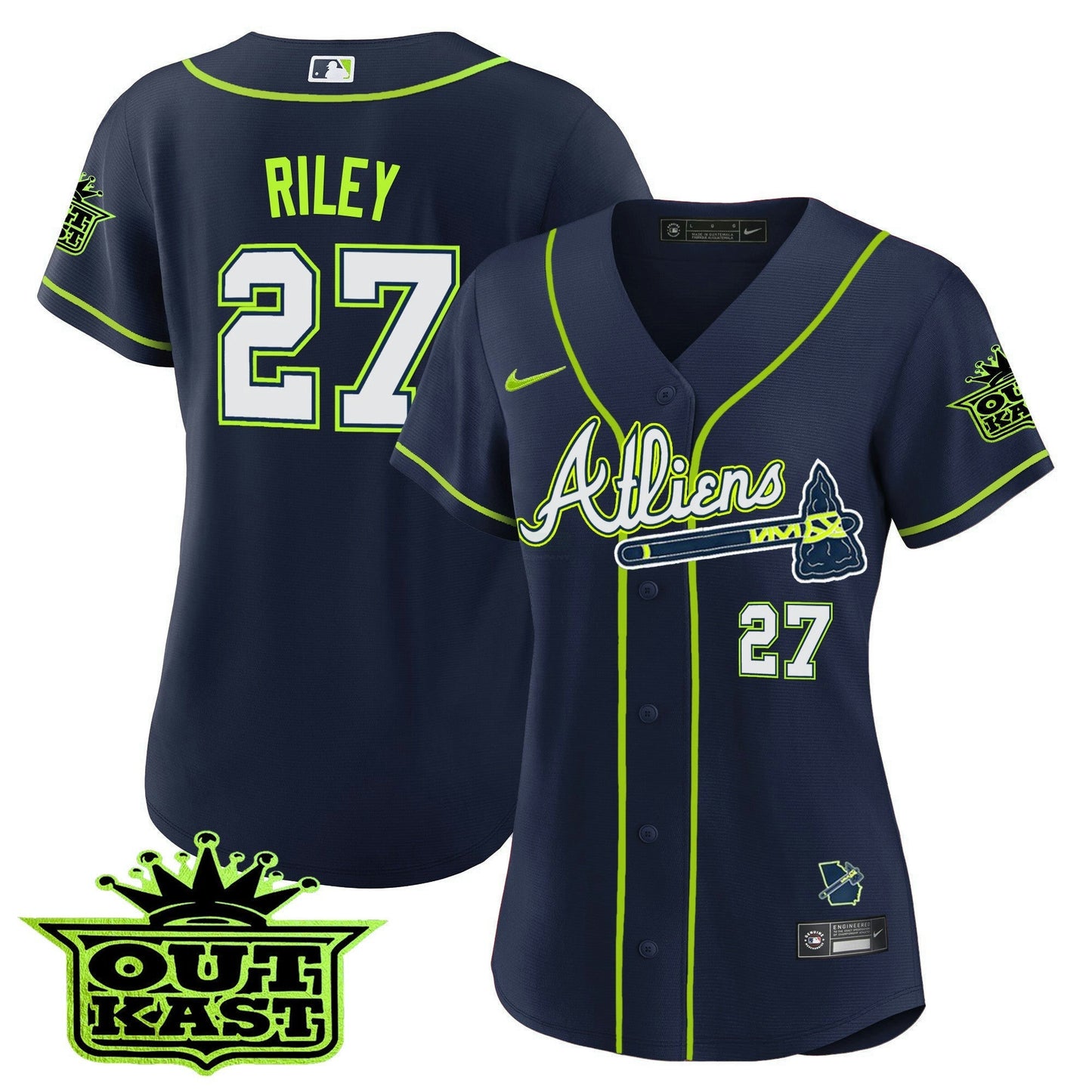 Camisa MLB Women’s Atlanta Atliens Jersey