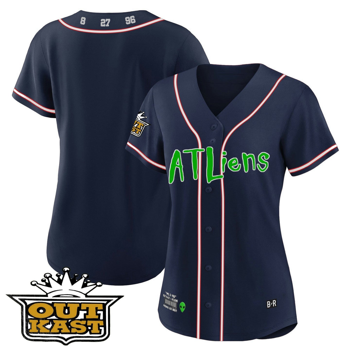 Camisa MLB Women’s Atlanta Atliens Jersey